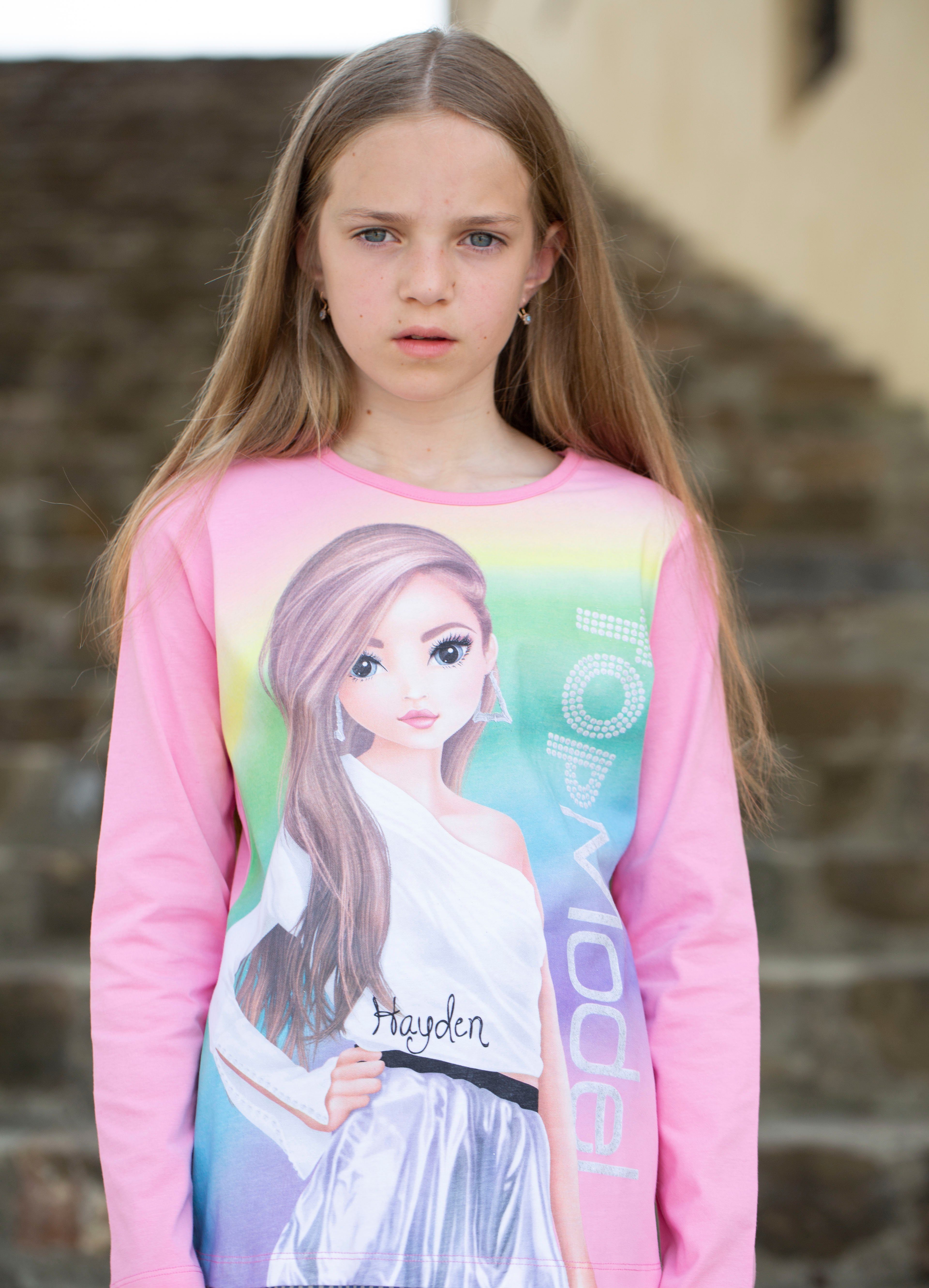 TOPModel Shirt met lange mouwen
