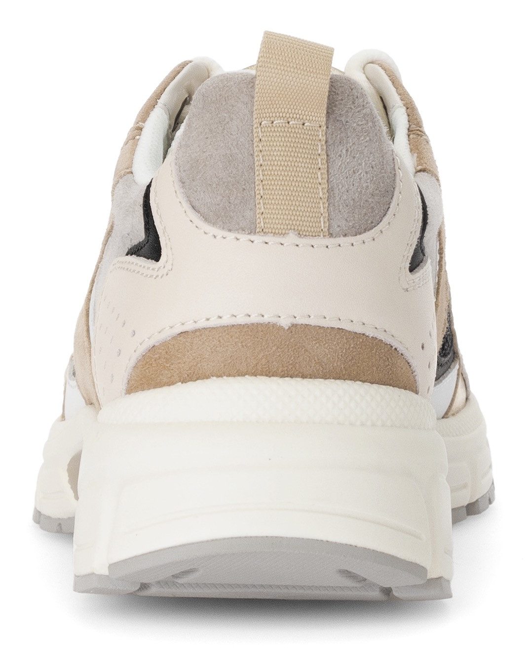 Gabor Sneakers met sleehak Florence , vrijetijdsschoen, lage schoen, veterschoen in comfortwijdte g (= breed)