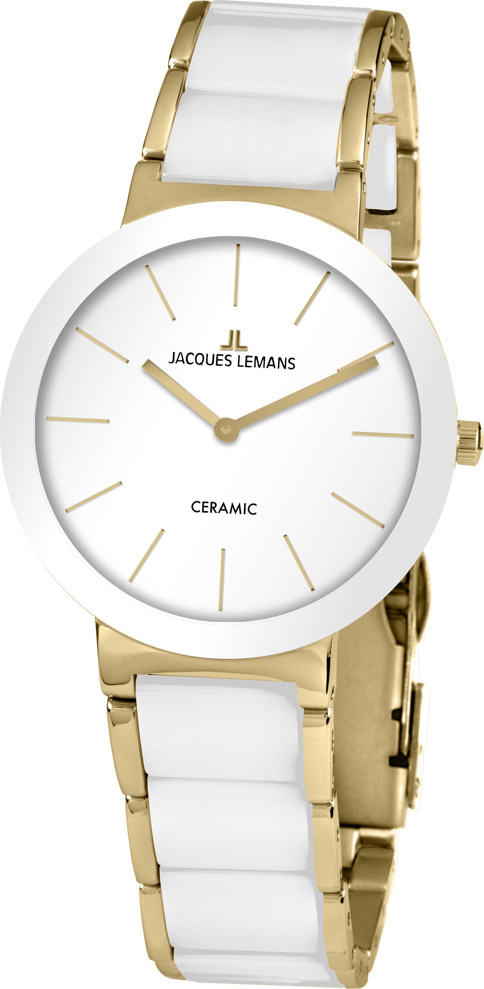 Jacques Lemans kwartshorloge High-Tech Ceramic, 42-7F