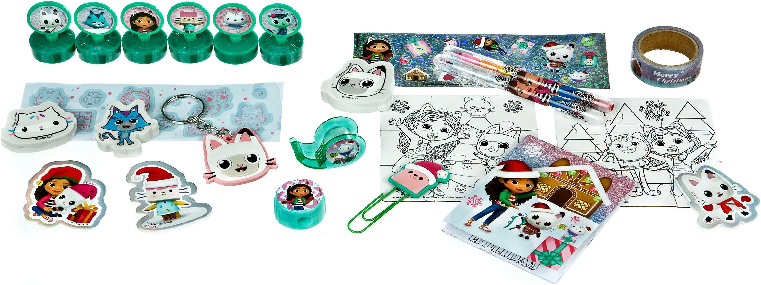 UNDERCOVER Speelgoed adventskalender Gabby's poppenhuis (24-delig)