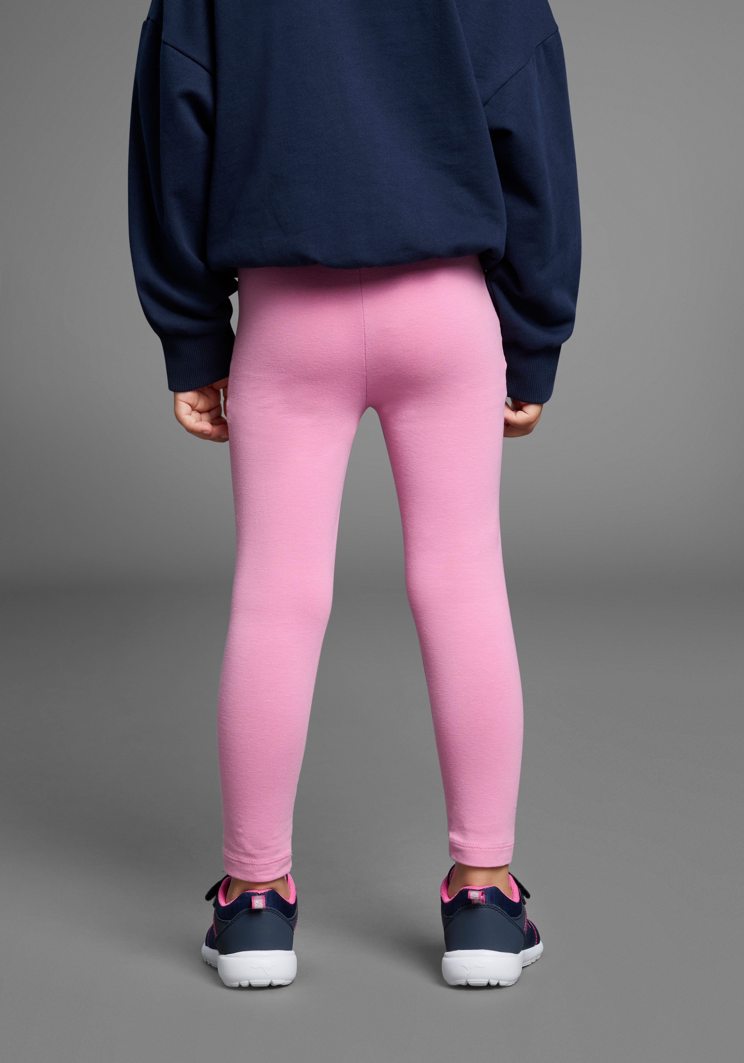 KIDSWORLD Legging 2-pack leggings met regenboog (2-delig)