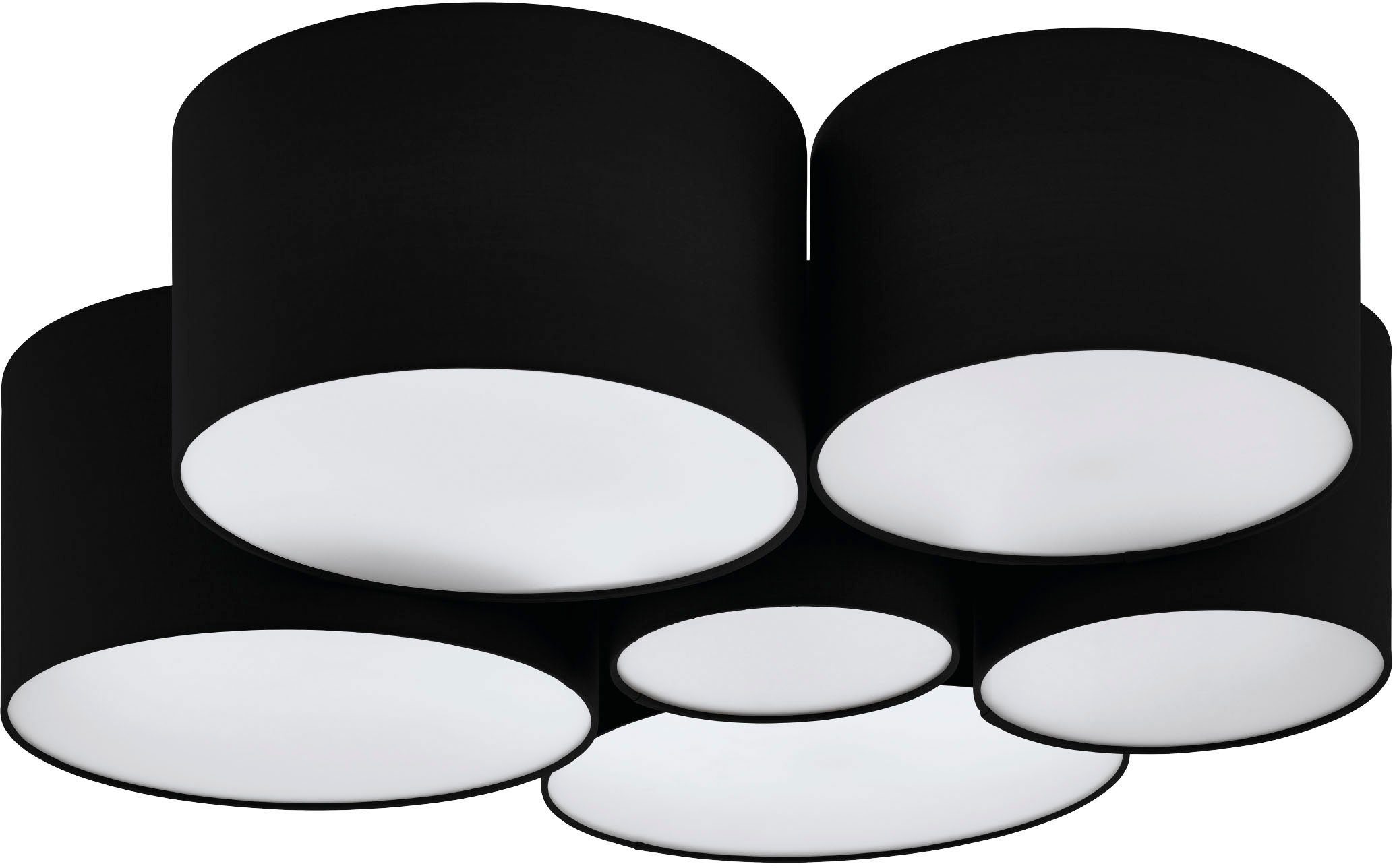 EGLO Plafondlamp PASTORE 2 Plafondlamp in wit van staal - excl. E27 - 40W (1 stuk)