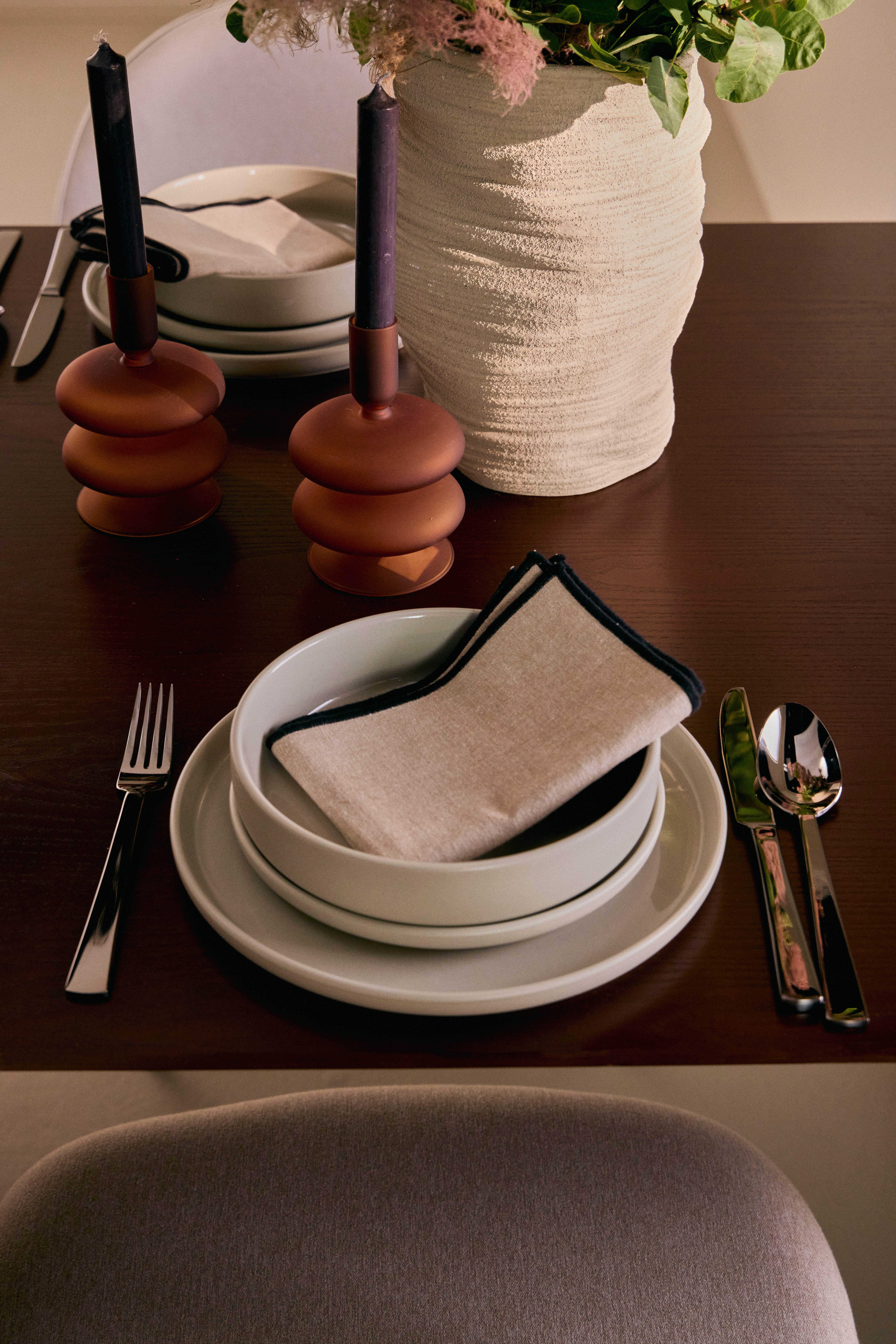 LeGer Home by Lena Gercke Eetservies Servies, servies Belli rond model, scandi stijl, 12 delen, voor 4 personen (set, 12-delig)