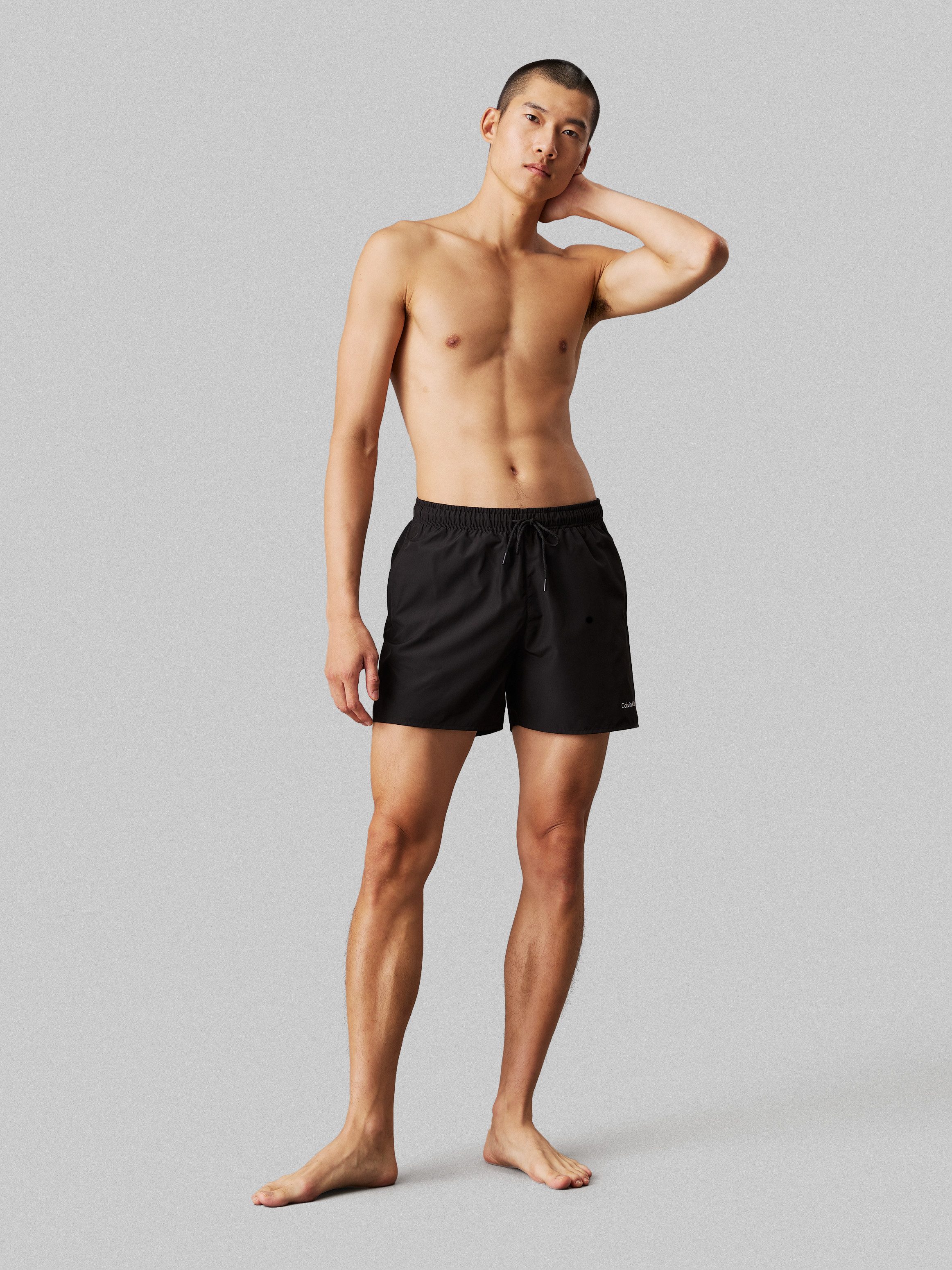 Calvin Klein Swimwear Zwemshort met logo (2 stuks, Set van 2)