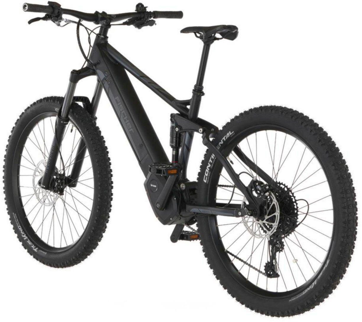 Fischer E-bike MONTIS 6.0i Fully 504 44 Pedelec, elektrische fiets voor dames en heren, MTB