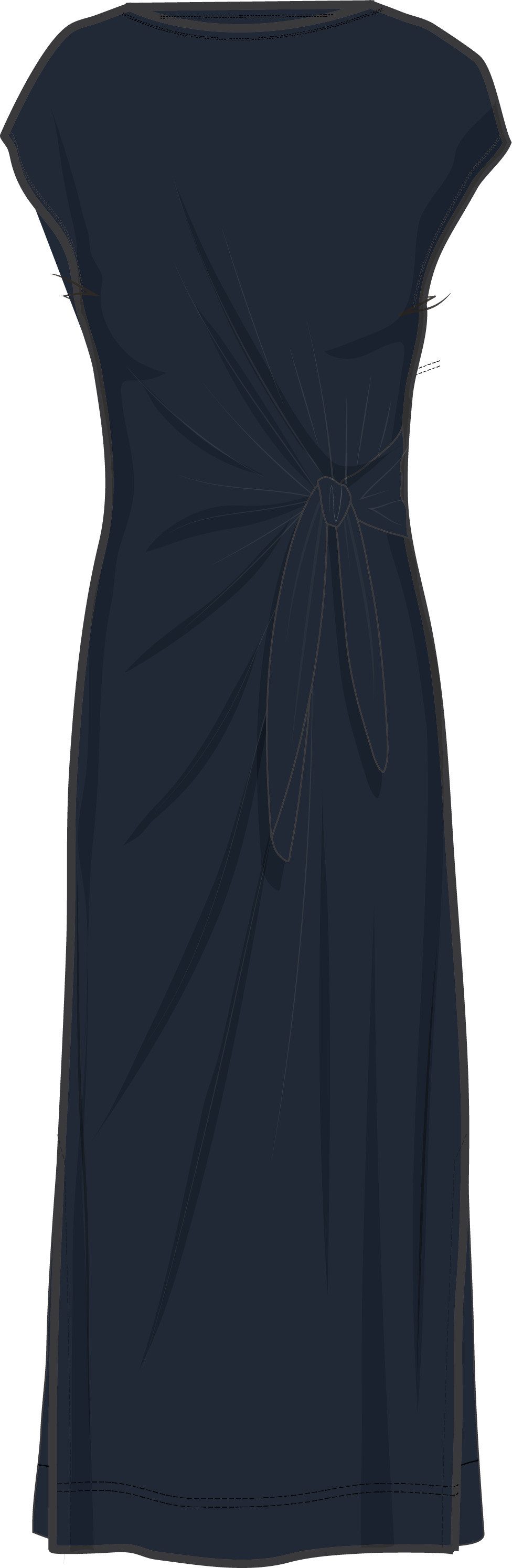 Tommy Hilfiger Midi-jurk KNOT BOAT-NK MIDI DRESS SS