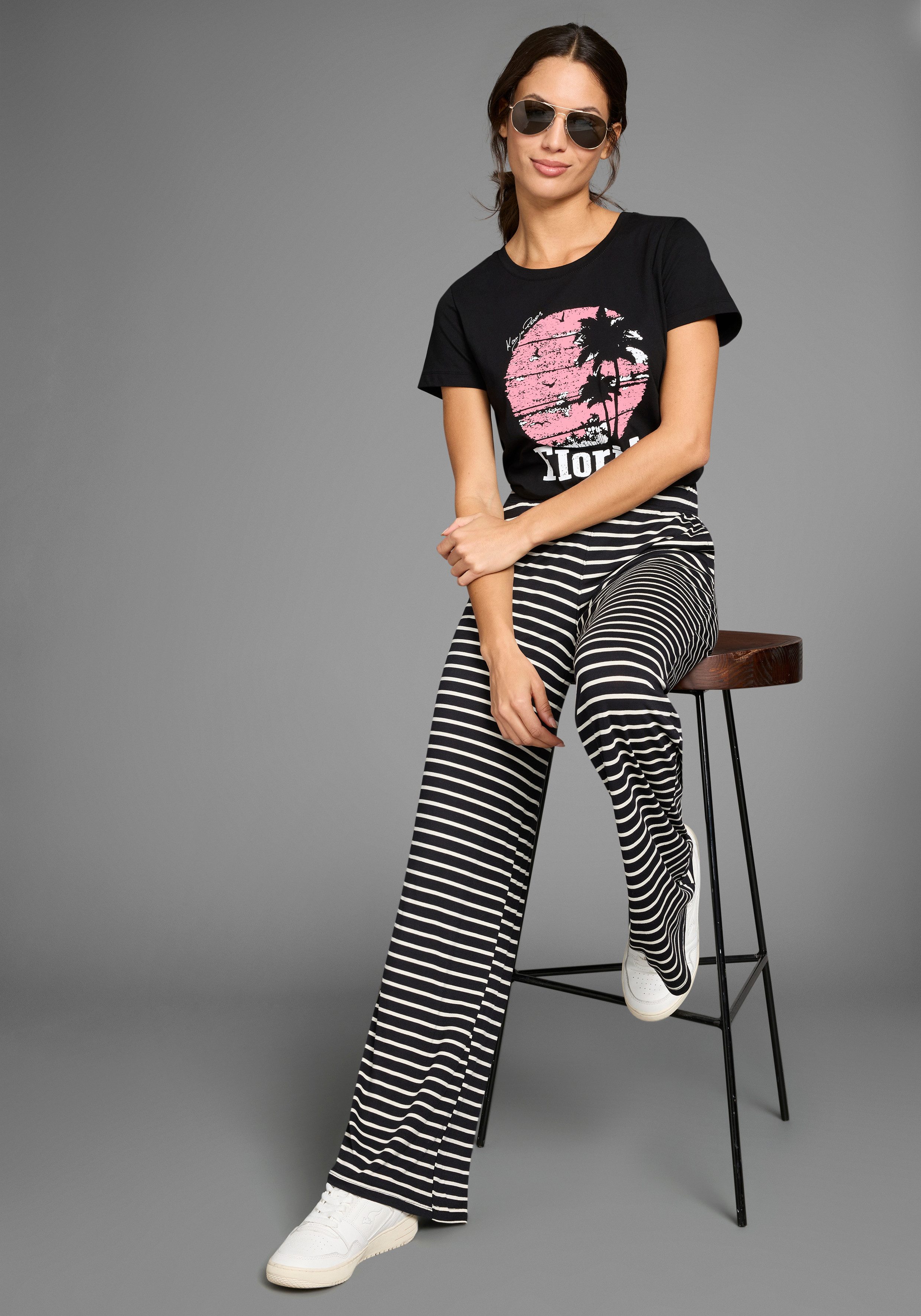 KangaROOS T-shirt met ronde hals en print