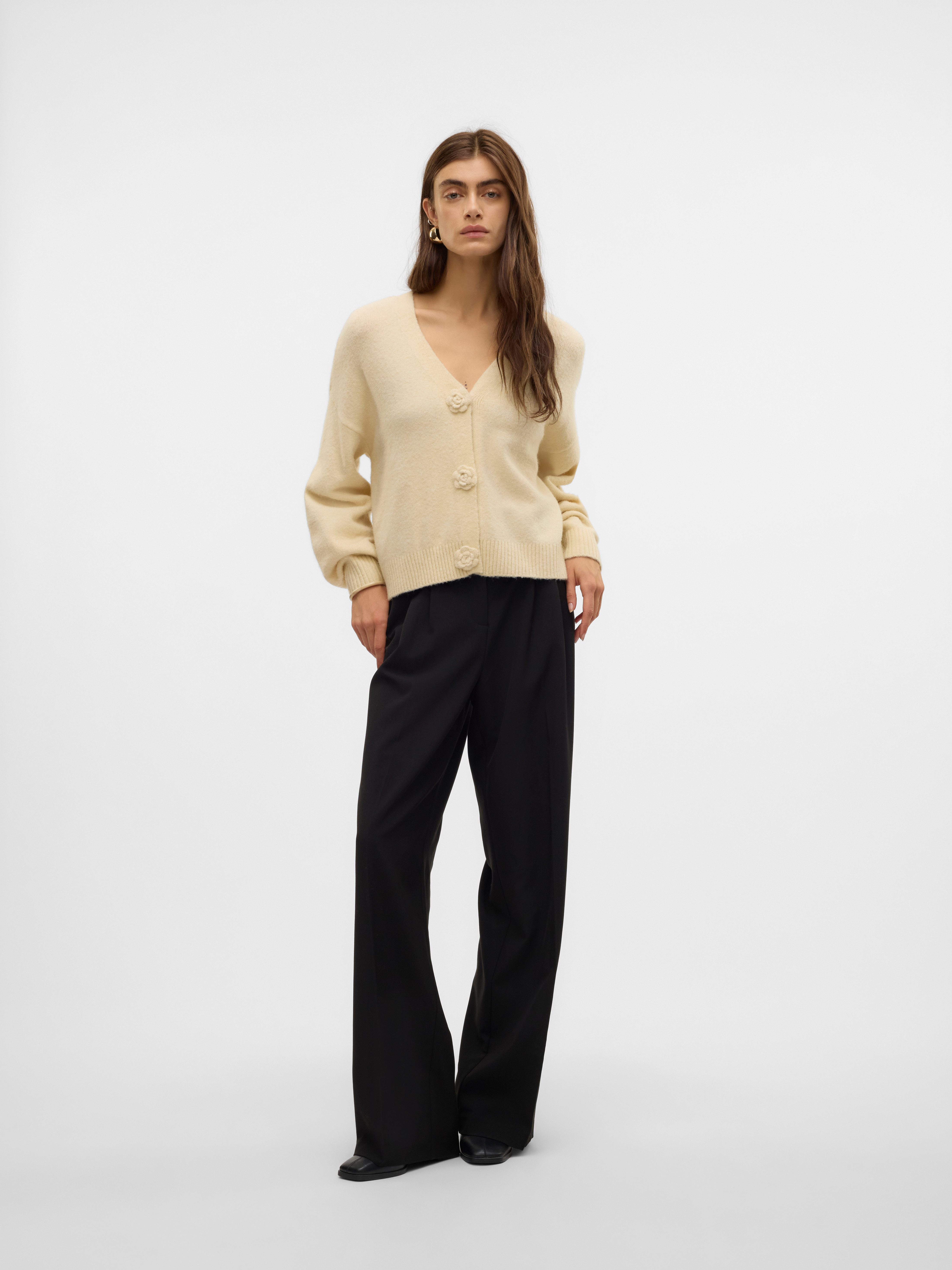 Vero Moda Vest VMCECILY LS V-NECK CARDIGAN GA