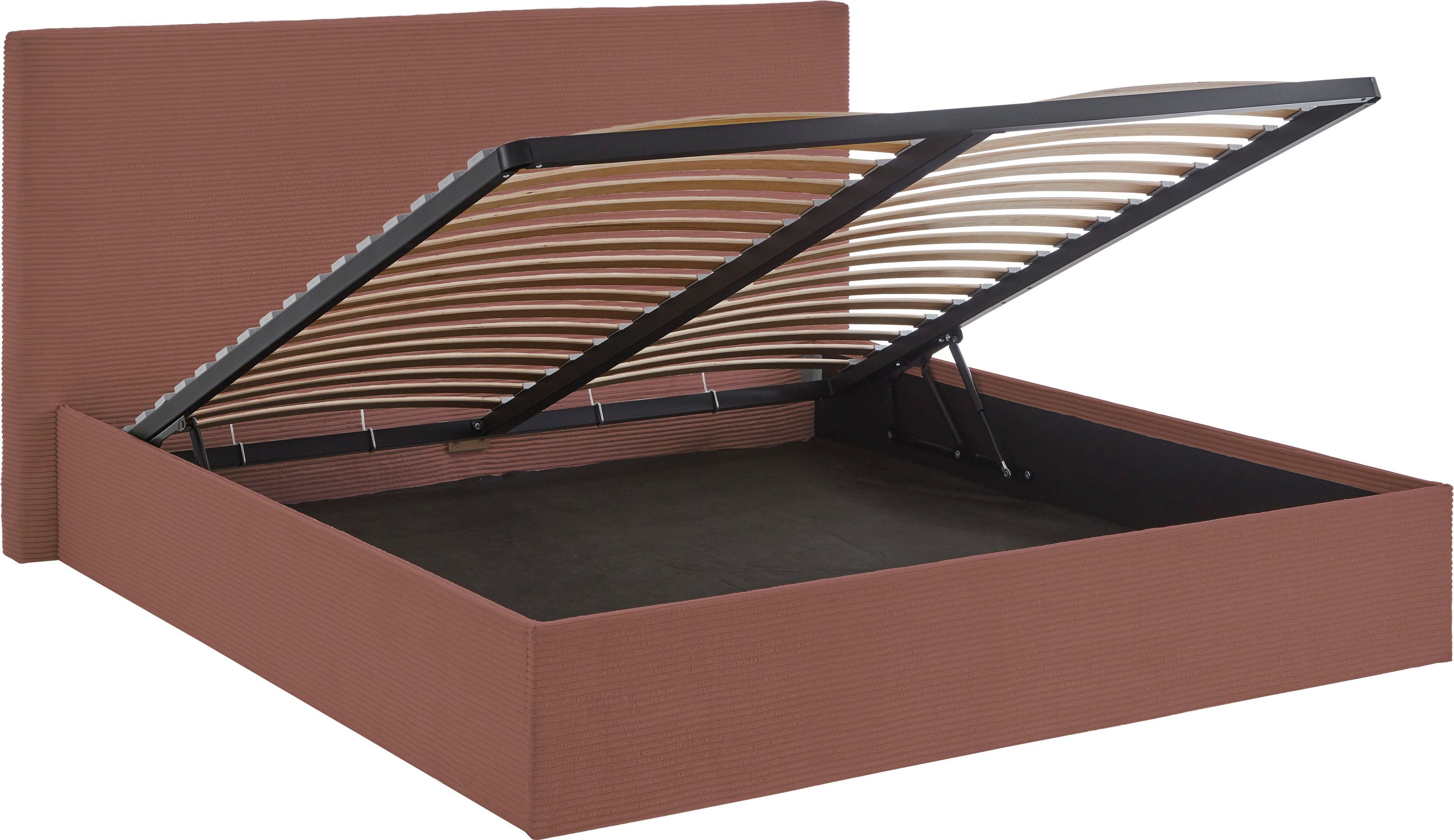 ATLANTIC home collection Bedframe Melody met bedkist en lattenbodem