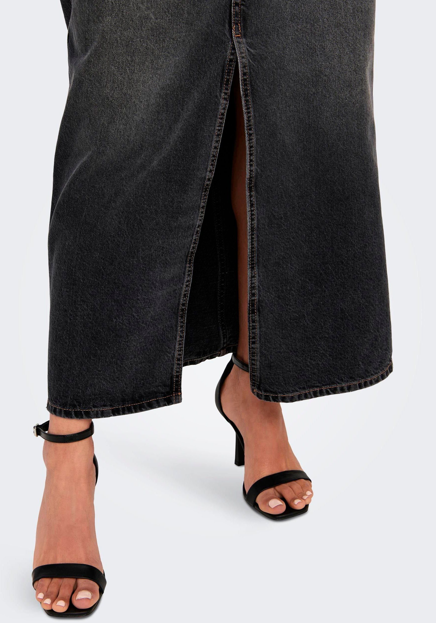 Only Jeans rok ONLCILLA LONG SLIT SKIRT DNM NOOS