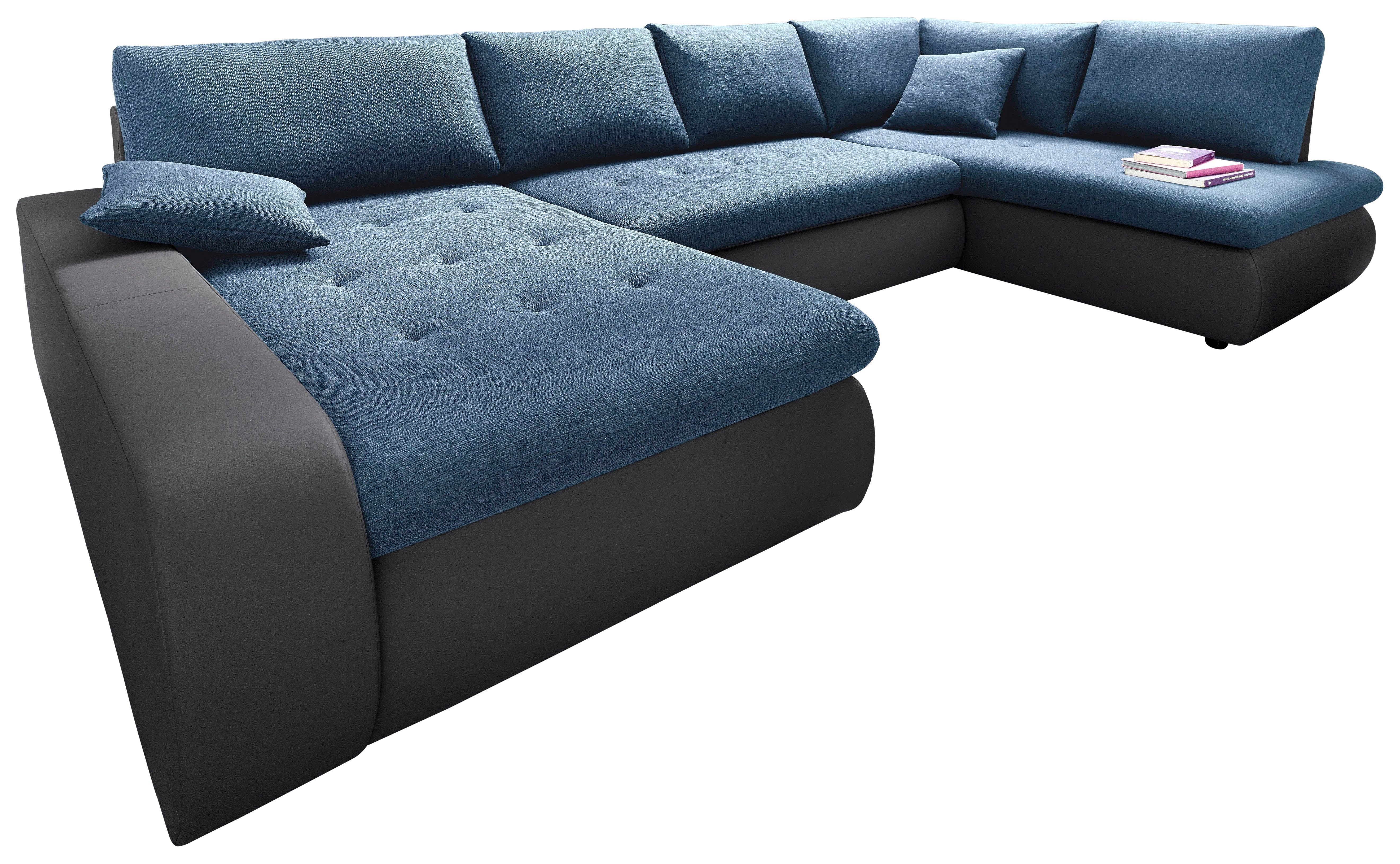 TRENDMANUFAKTUR Zithoek Indie, geweldig zitcomfort, uitgebreide detailafwerking, U-vorm