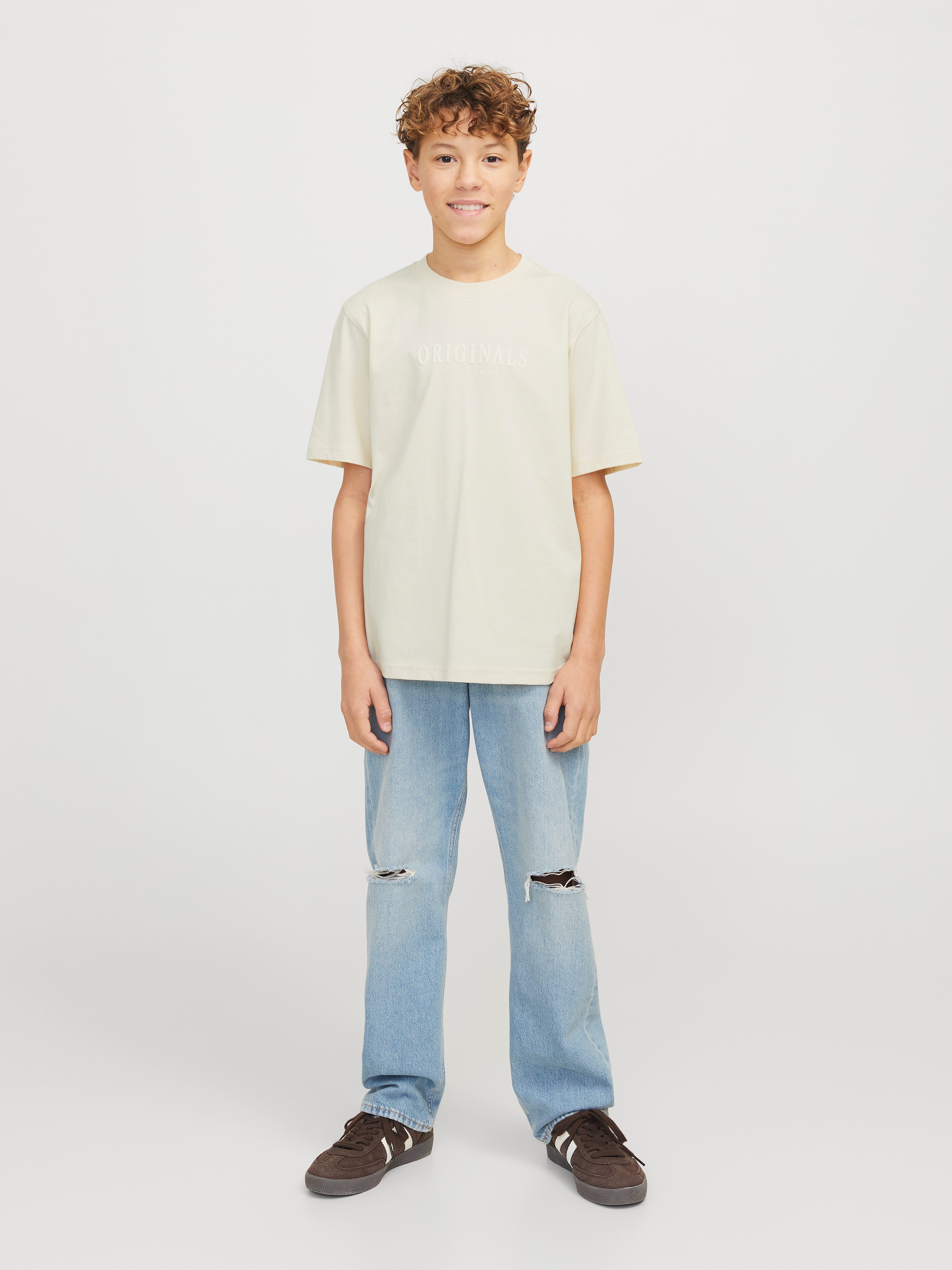Jack & Jones Junior T-shirt JORFREDERIKSBERG TEE SS CREW NOOS JNR