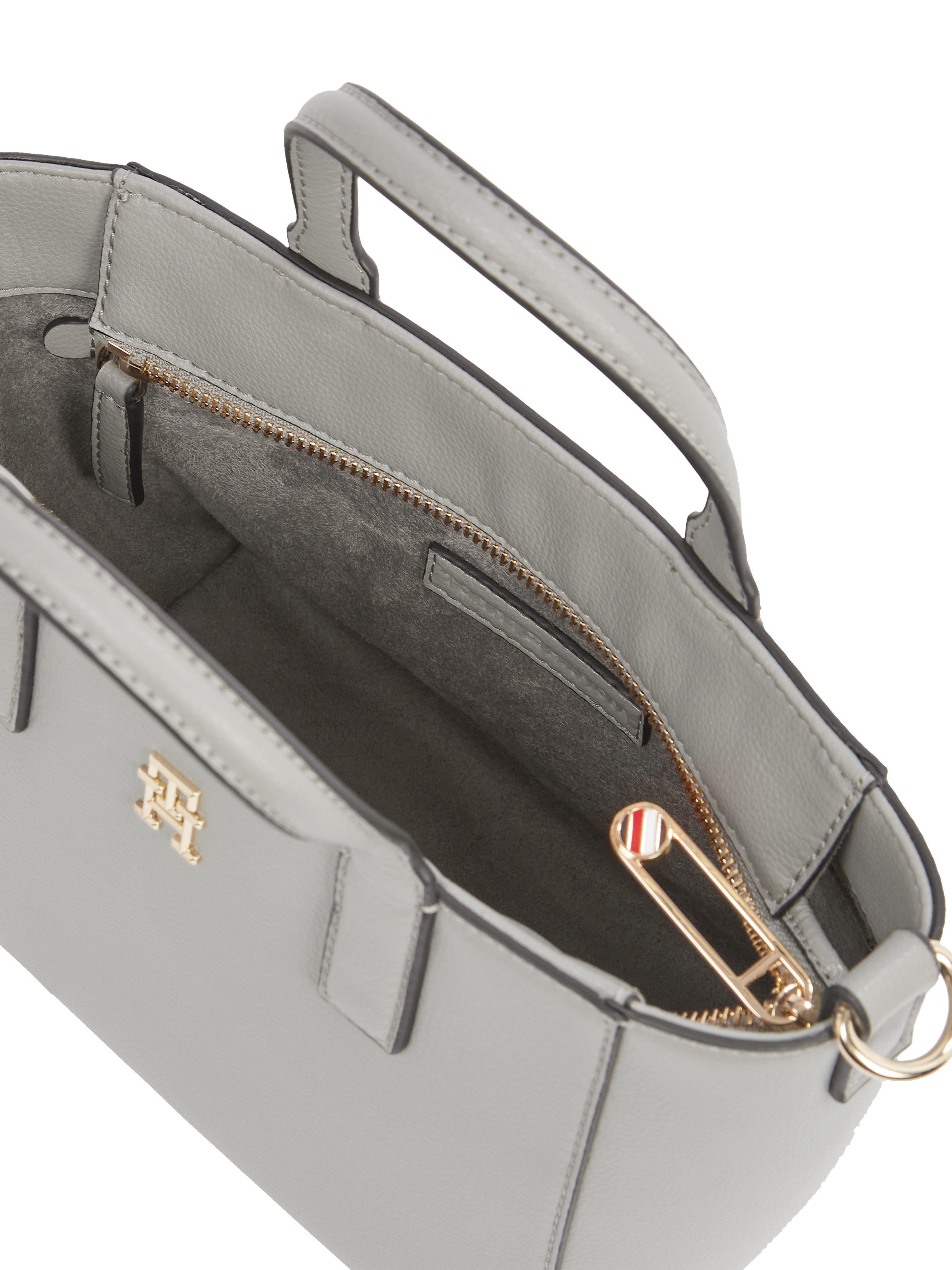 Tommy Hilfiger Shopper TH SOFT LOGO MINI TOTE , dames schoudertas, handtas, schoudertas met th-logo