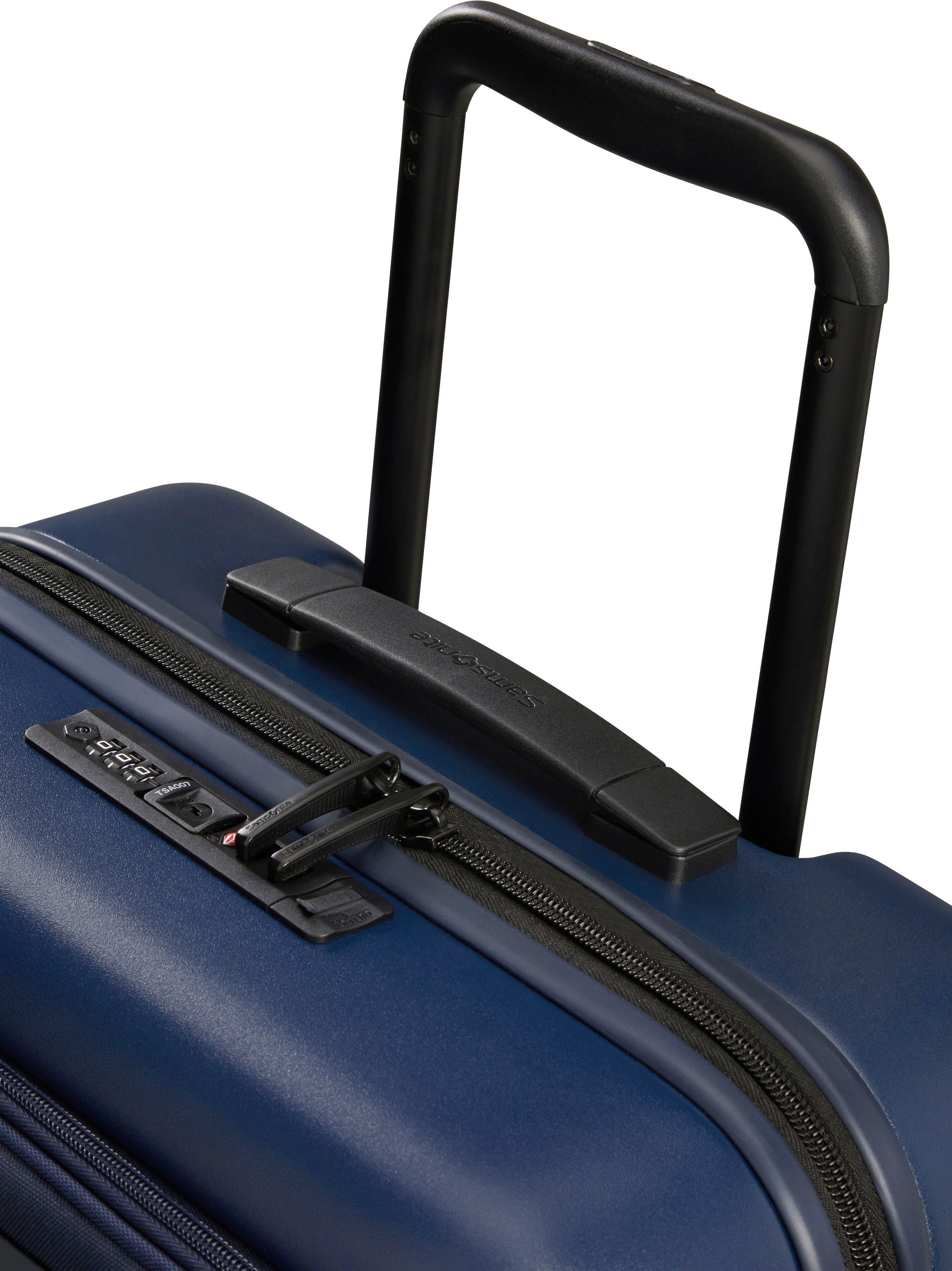 Samsonite Hardshell-trolley STACKD 55 Handbagagekoffer reiskoffer rits-laptopvak USB-poort
