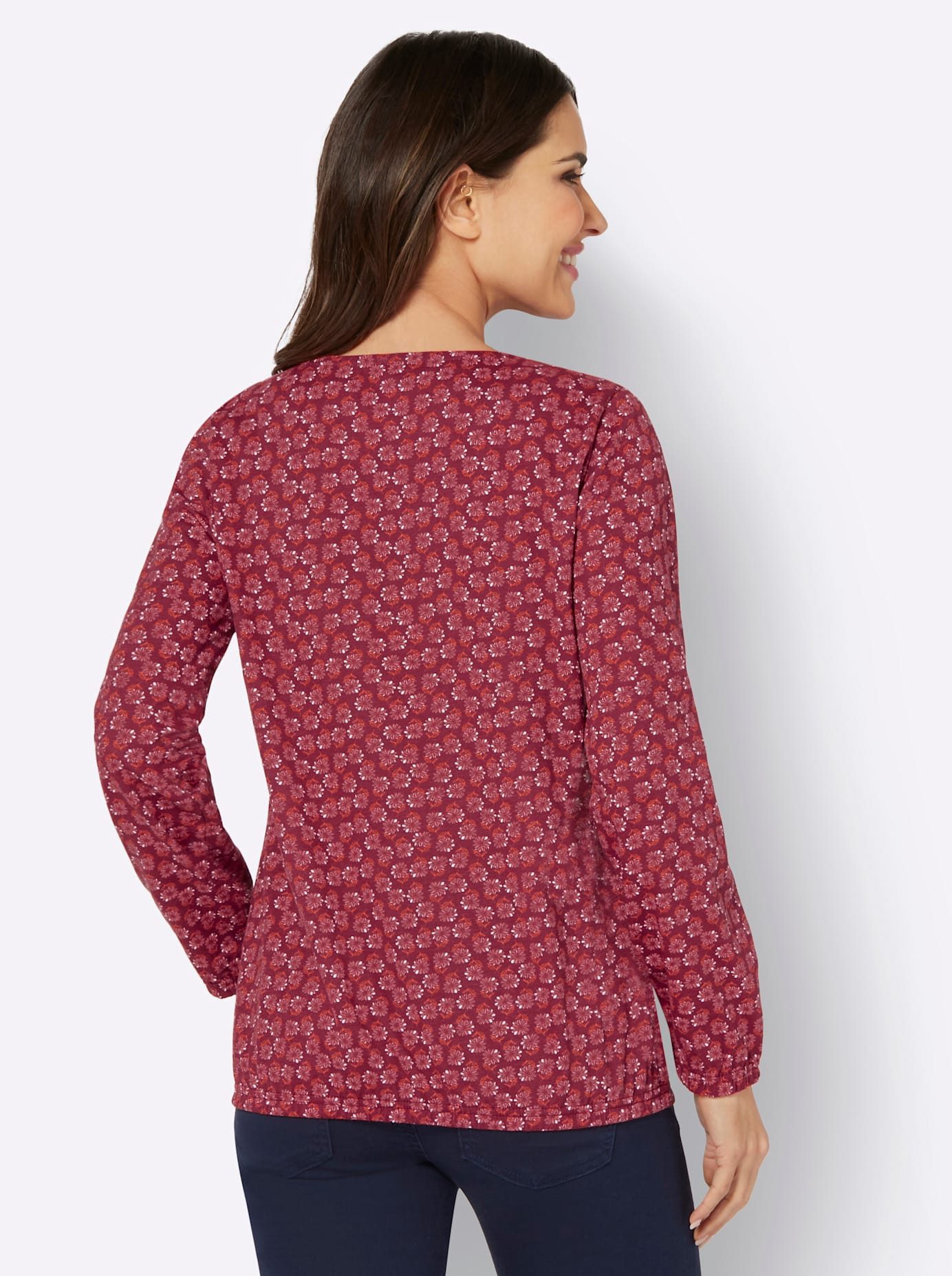 Classic Basics Shirt met lange mouwen (1-delig)