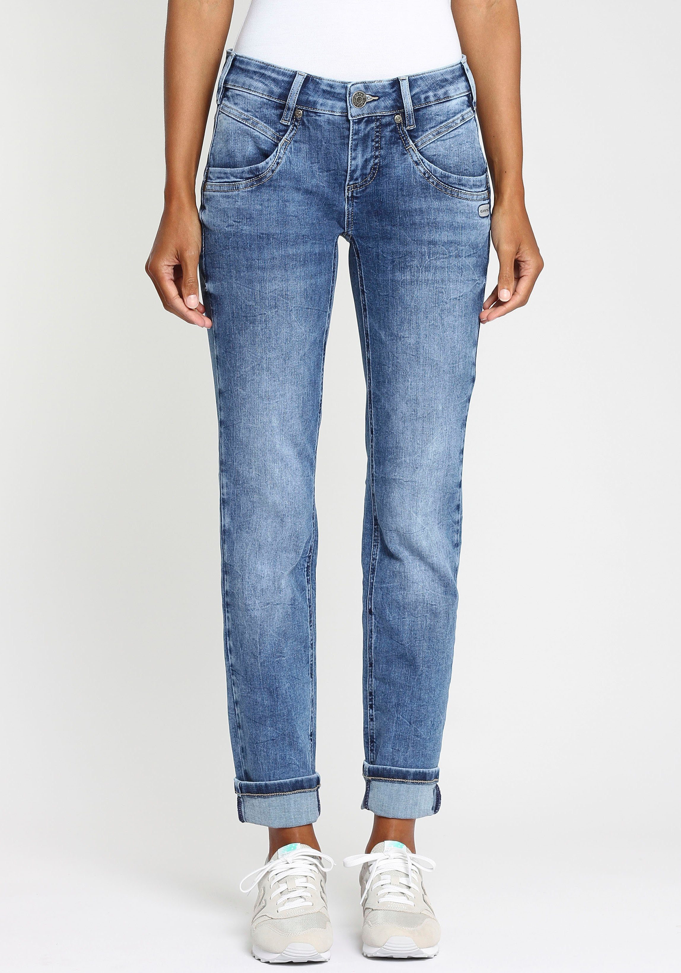 GANG Slim fit jeans 94JOJO Bewegingsvrijheid met grote vormvastheid