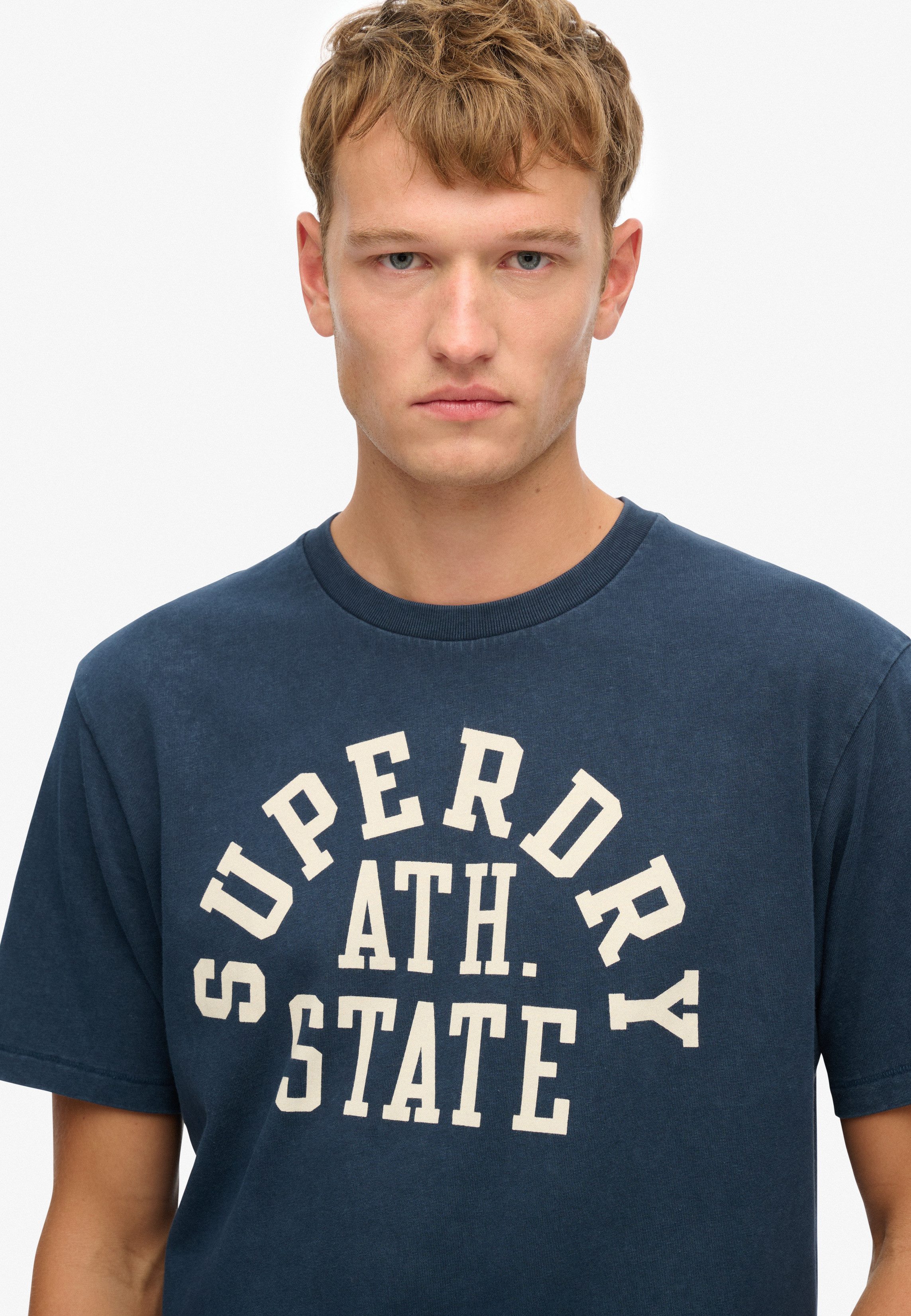 Superdry Shirt met ronde hals ATHLETIC ESS TEE
