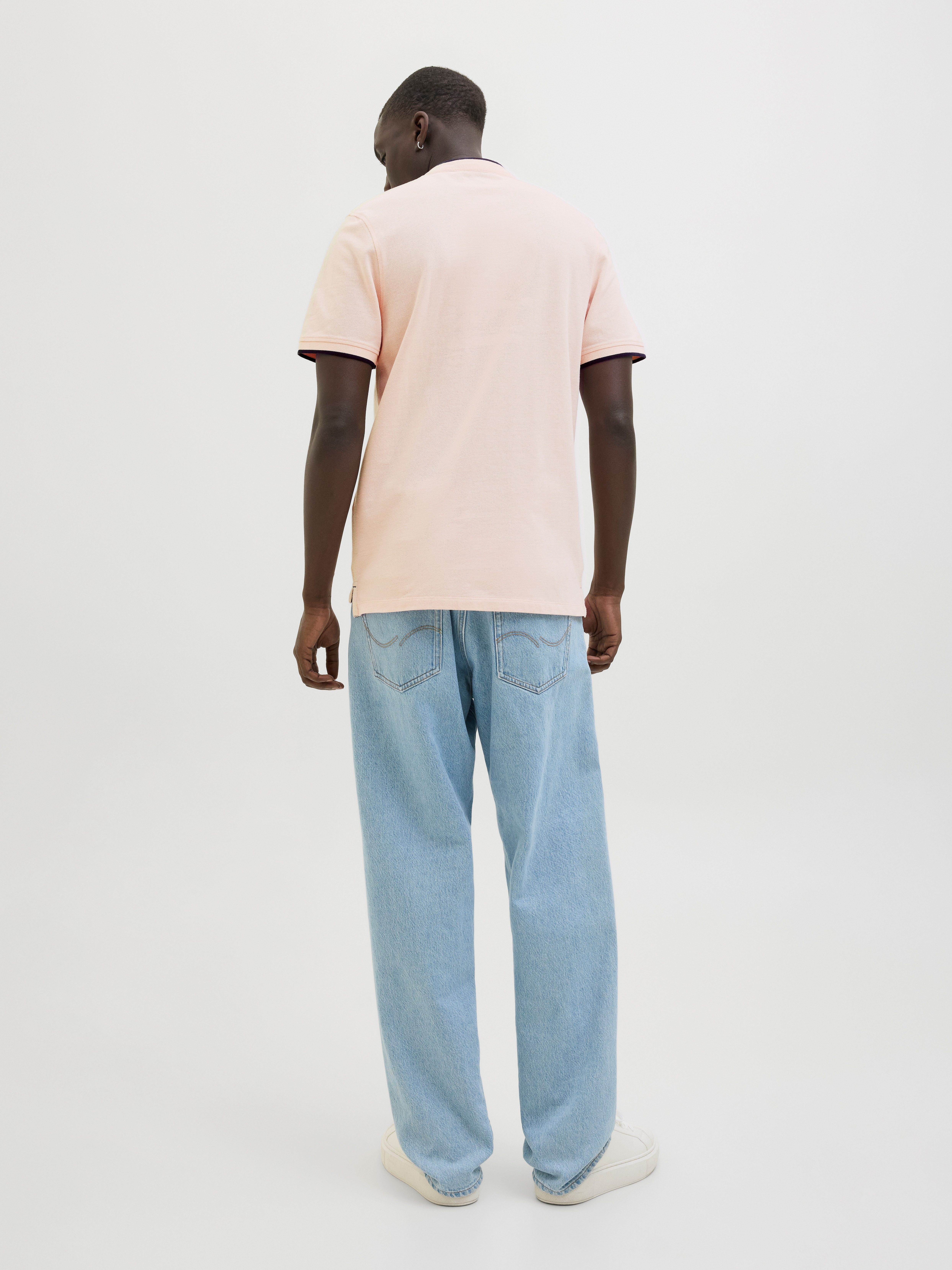 Jack & Jones Poloshirt JJEPAULOS MAO POLO met geborduurd logo