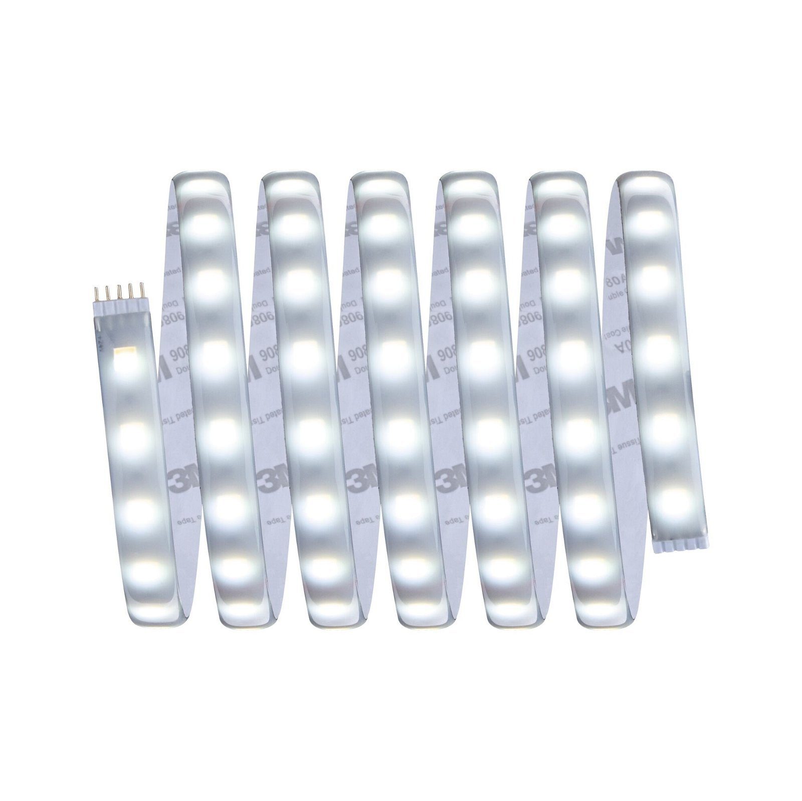 Paulmann Led-strepen MaxLED 500 Strip 2,5m Cover 2700K-6500K 16W 24V zilverkleur Kunststof (1 stuk)