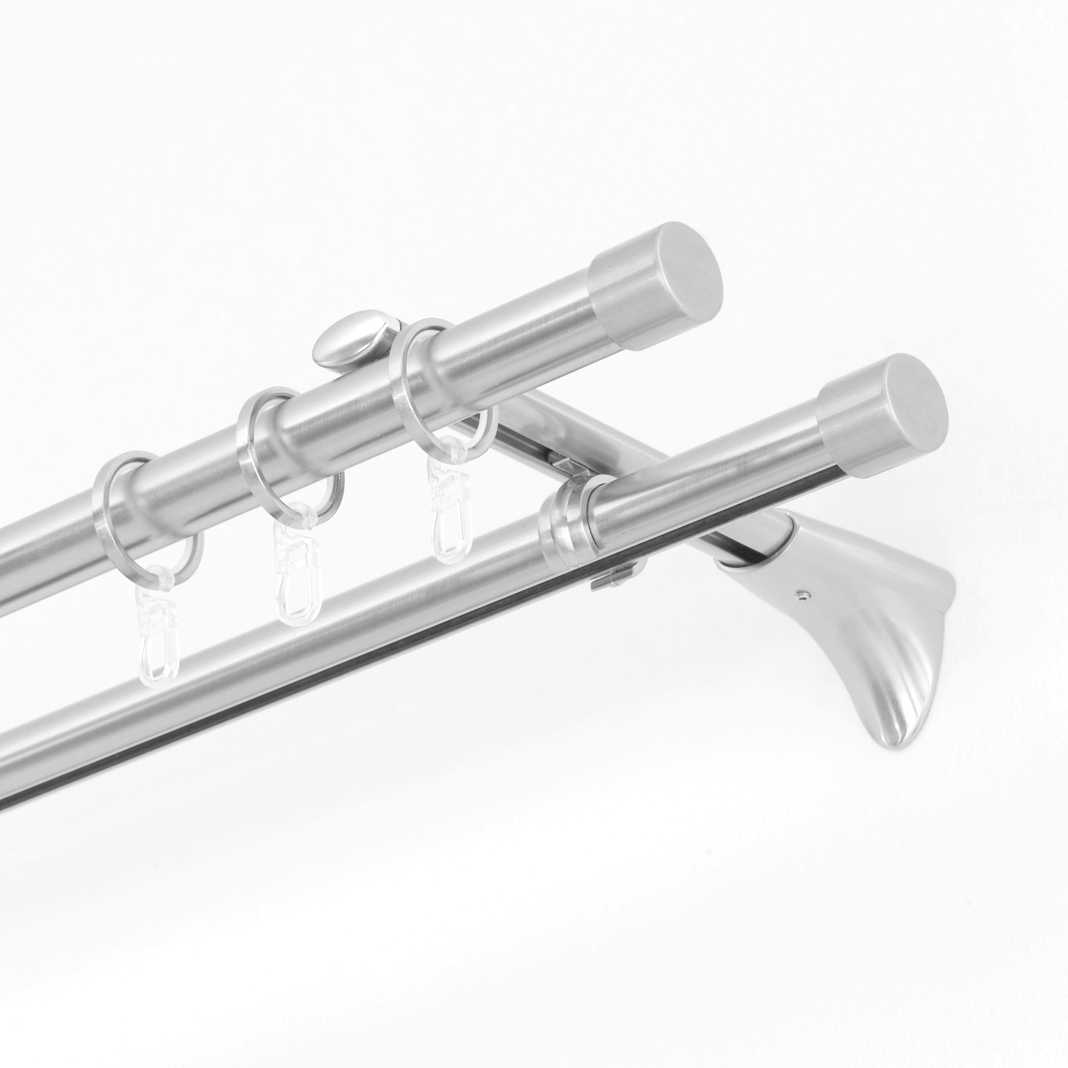 GARDINIA Gordijnroede Rail binnenin I Serie enkelprogramma Chicago Ø 20 mm, zonder accessoires (1 stuk)