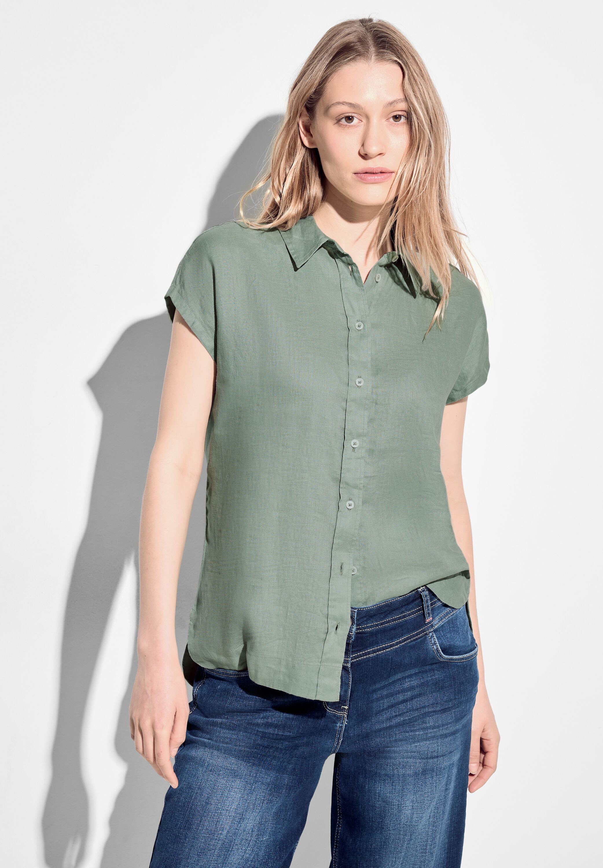 Cecil Overhemdblouse met afhangende schouders