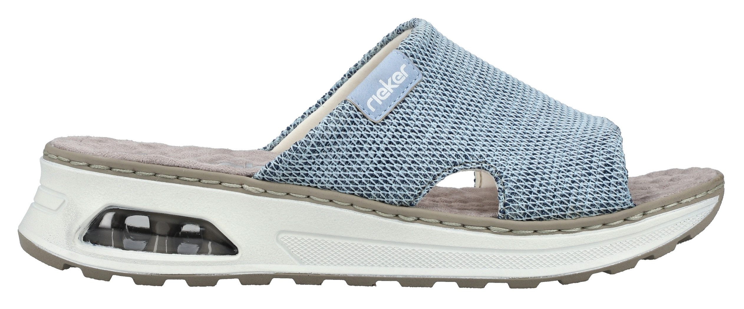 Rieker Slippers dames slippers maat 43 blauw