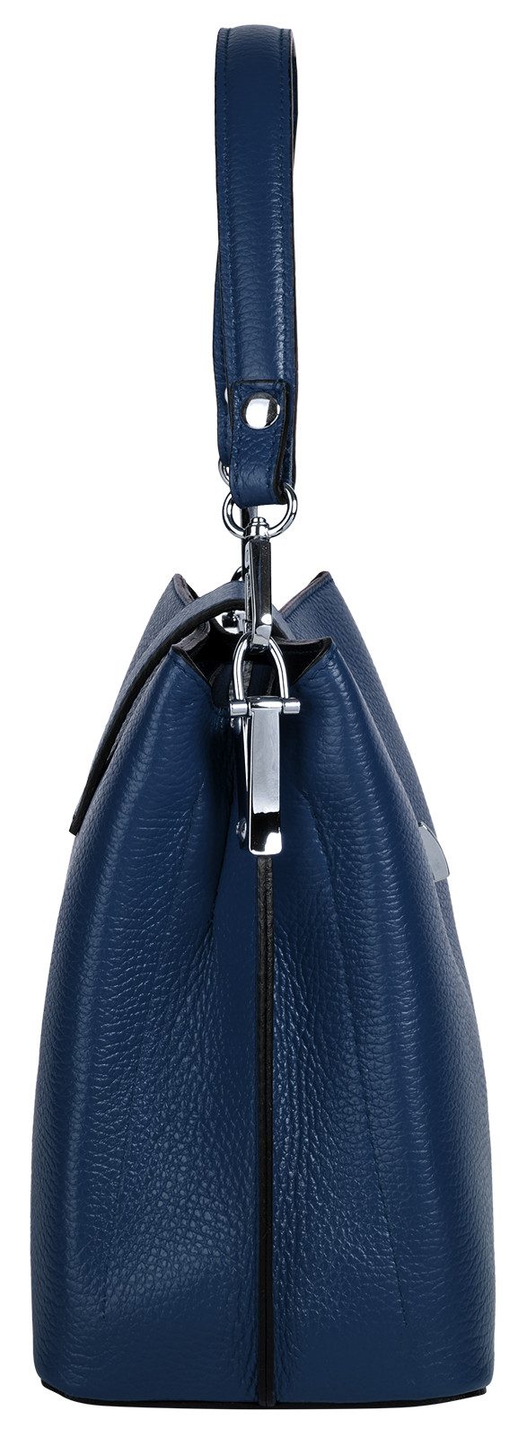 Cluty Schoudertas echt leer, made in italy