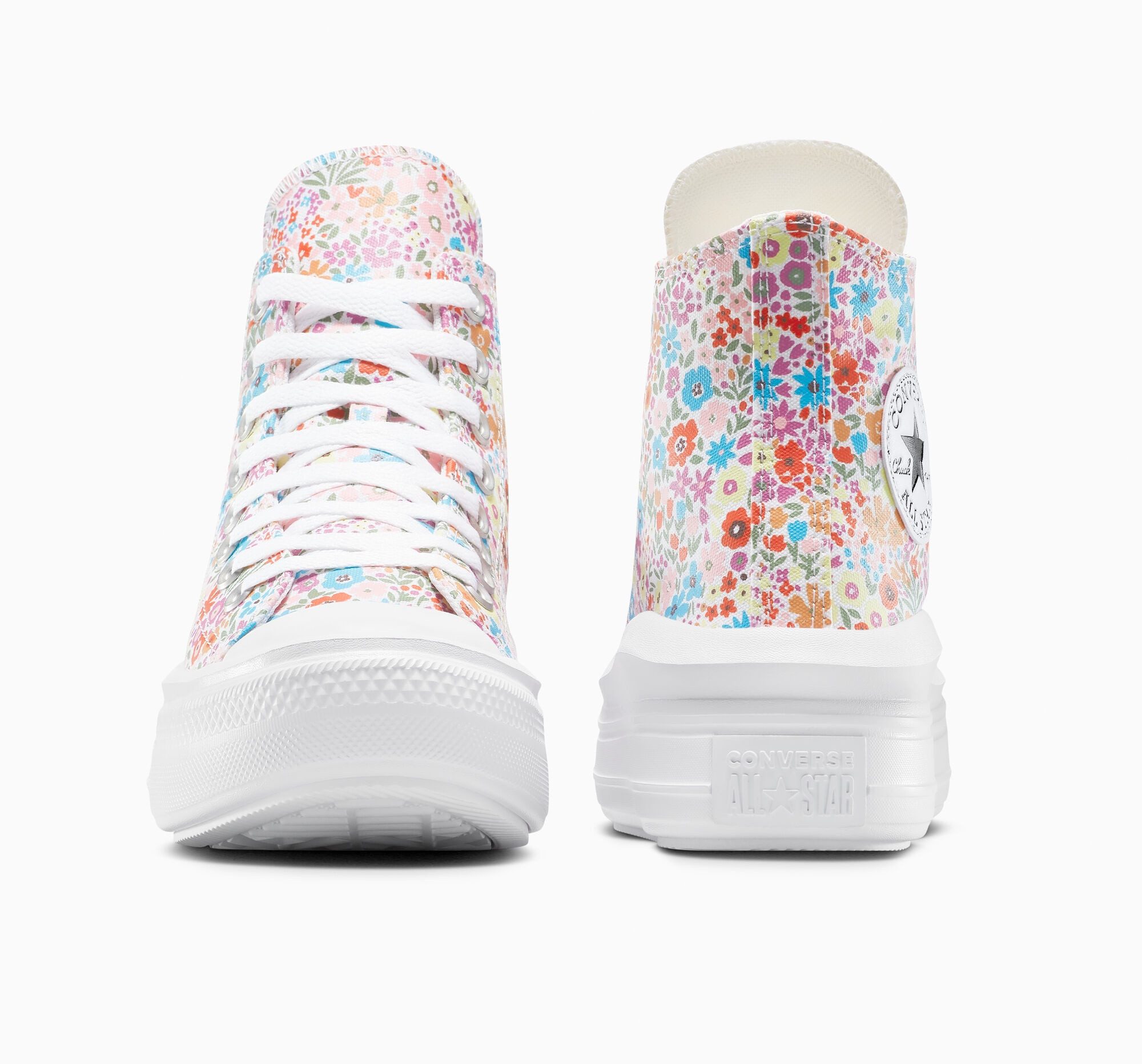 Converse Sneakers CHUCK TAYLOR ALL STAR MOVE PLATFORM MINI FLOWERS