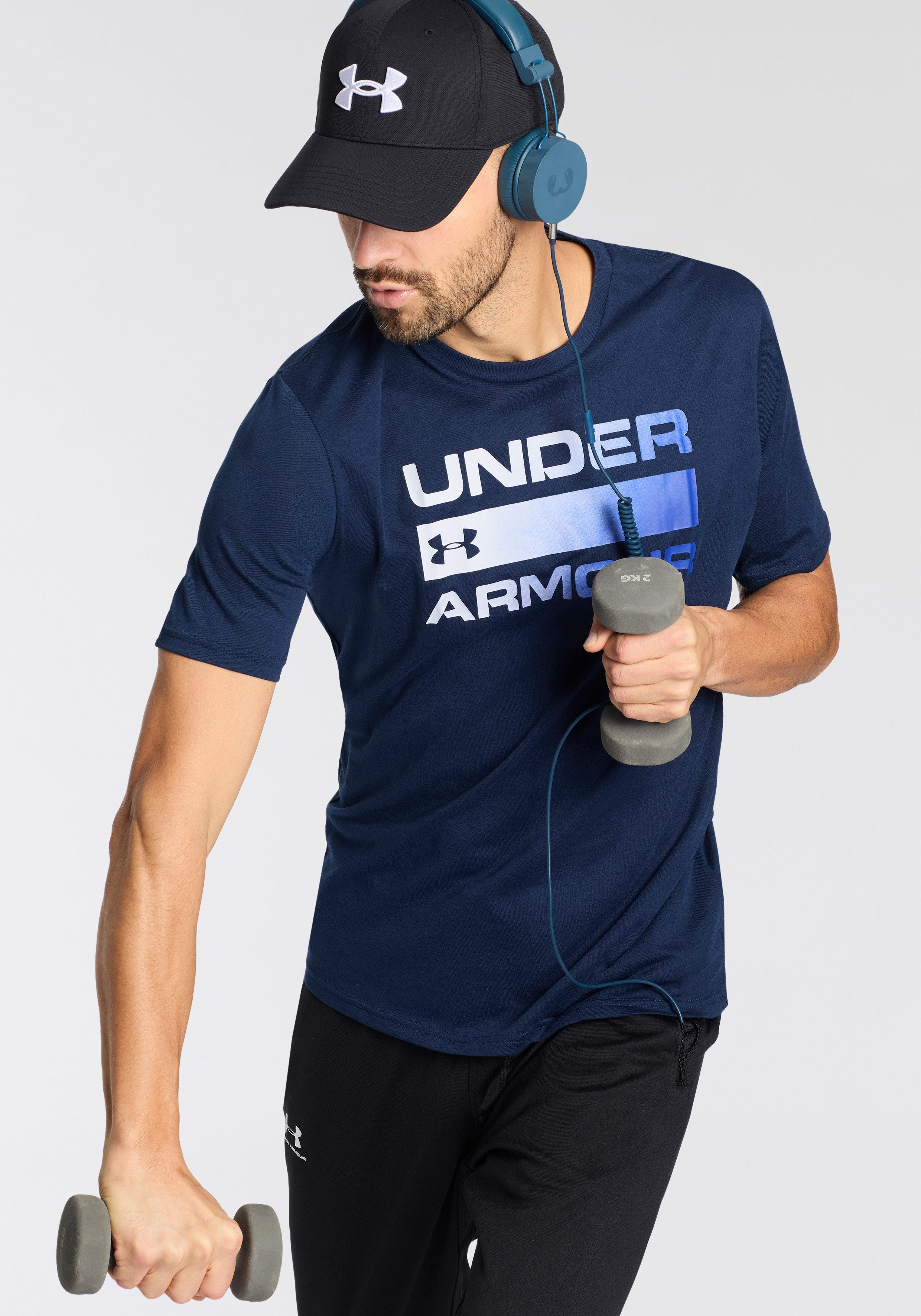 Under Armour® T-shirt UA TEAM ISSUE WORDMARK SS (1-delig)