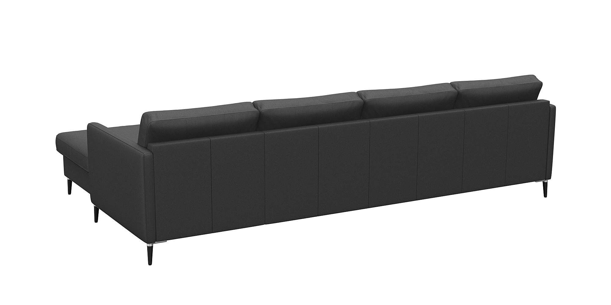 FLEXLUX Hoekbank Fiore, L-vorm, comfortabel en aangenaam door hoogwaardige zitopbouw