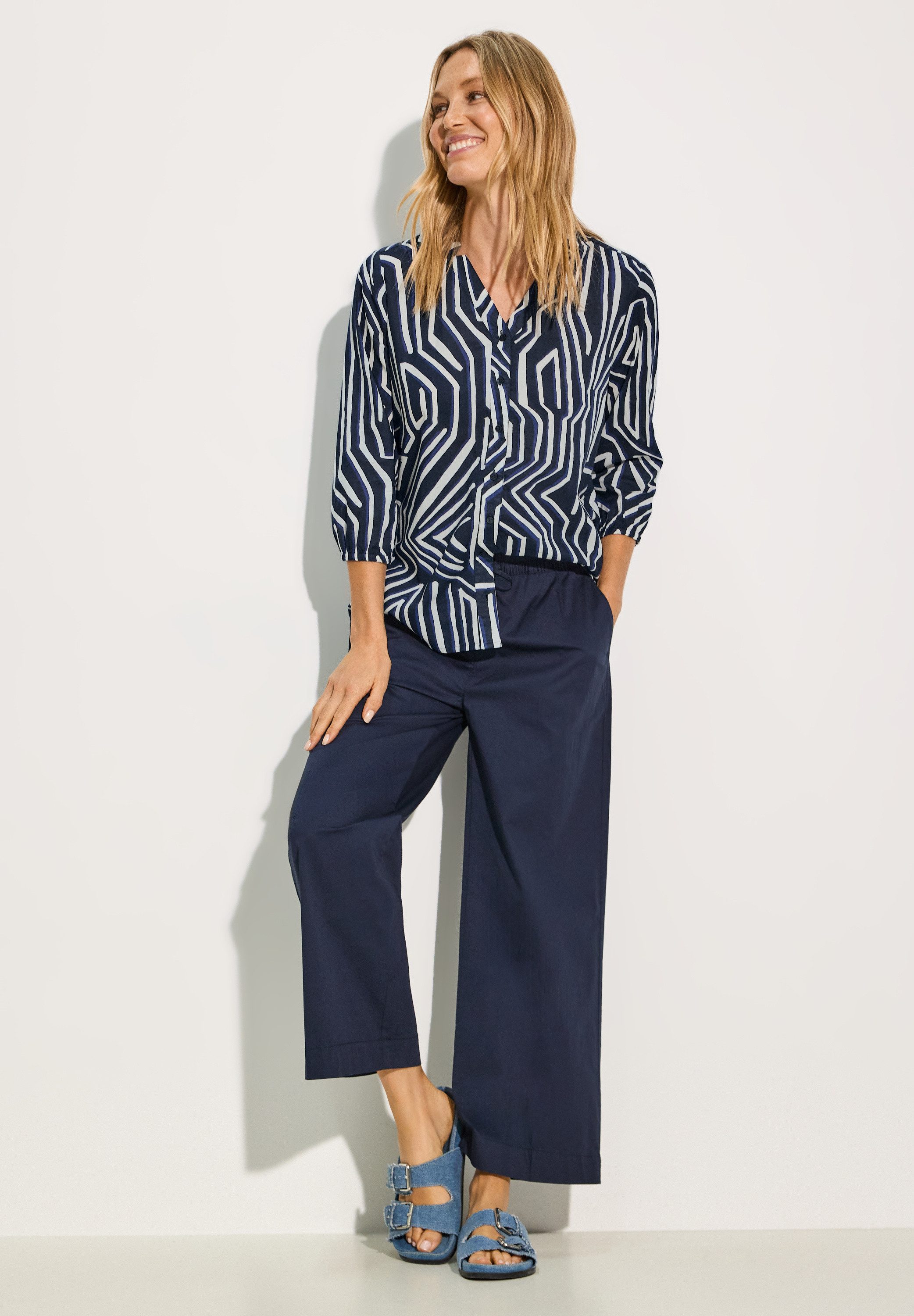 Cecil Overhemdblouse met print
