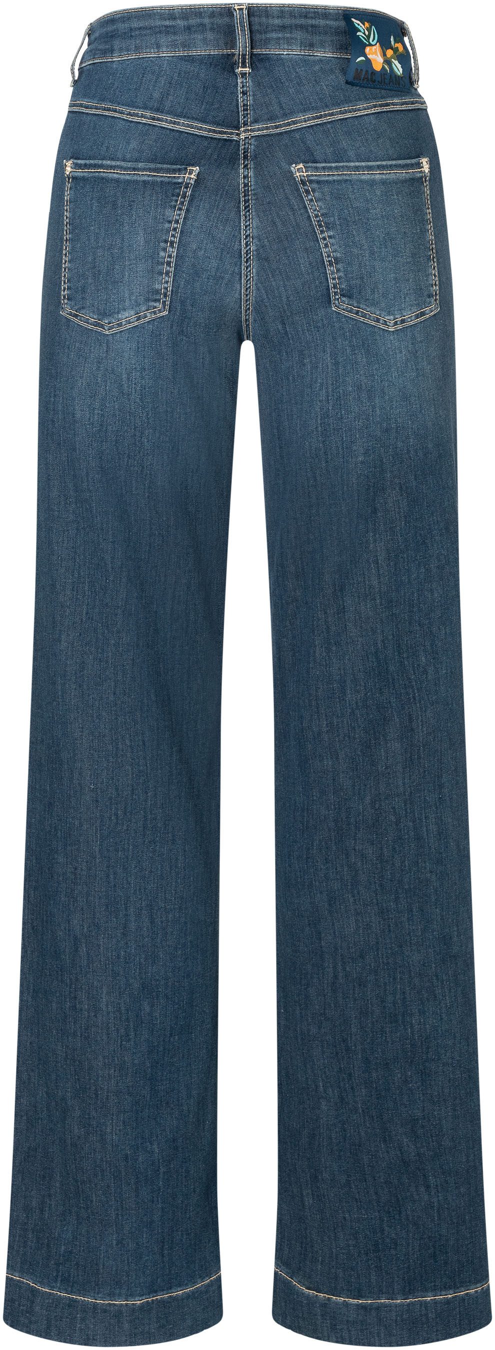 MAC Wijde jeans DREAM WIDE met wijde broekspijp - stretch