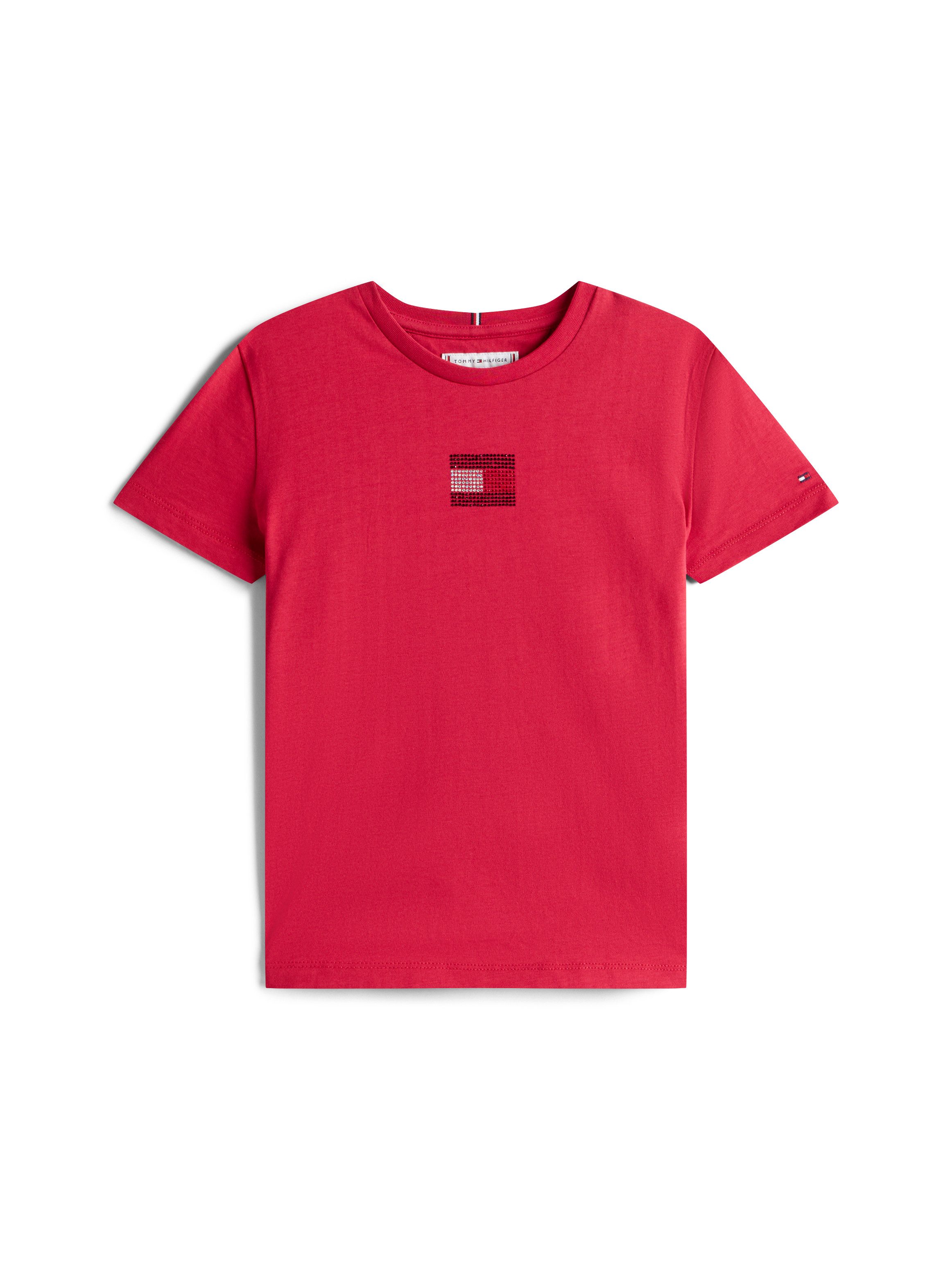 Tommy Hilfiger T-shirt RHINE STONE FLAG TEE S/S
