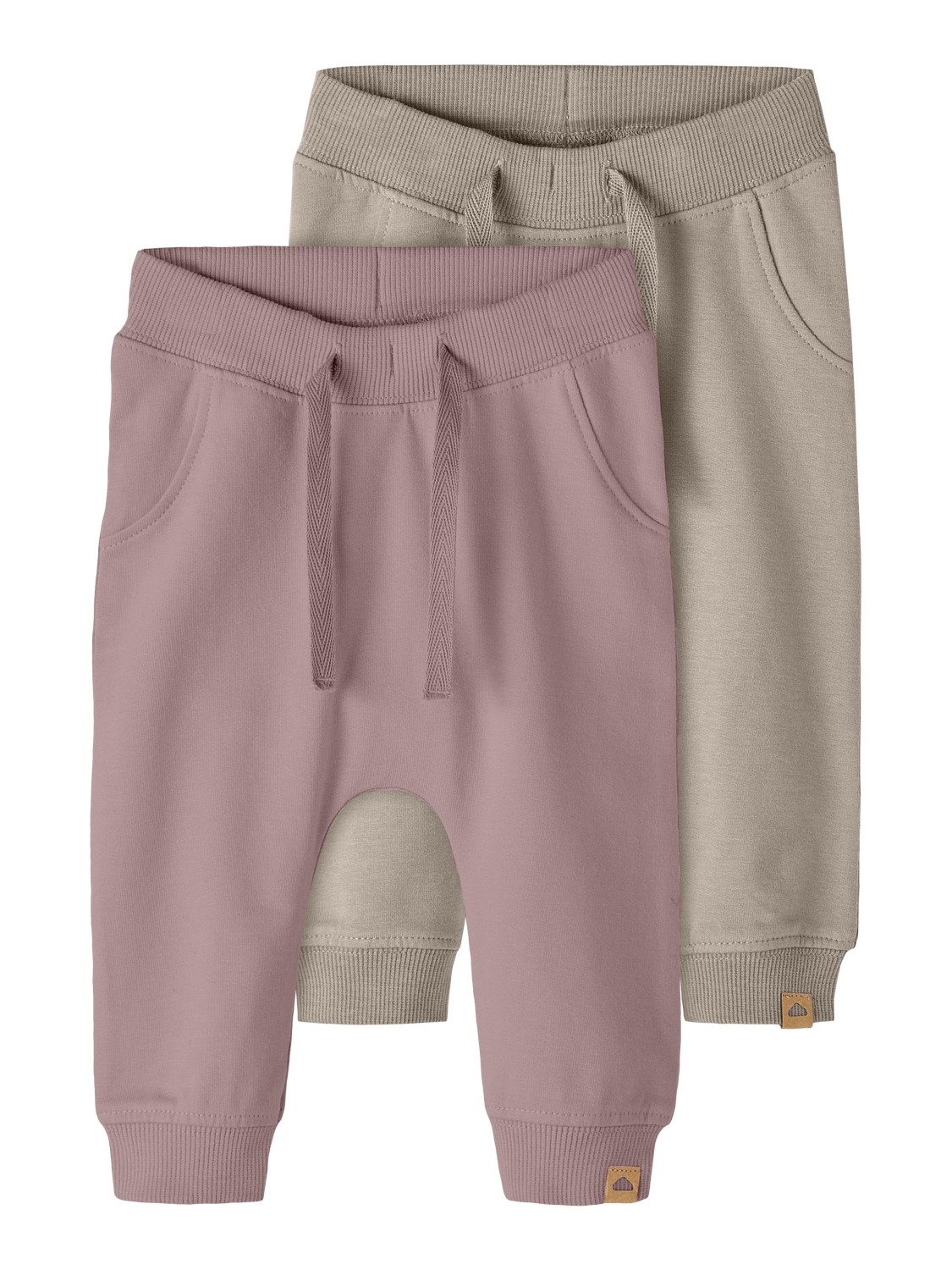 Name It Sweatbroek NBNTAKKI 2P SWEAT PANT NOOS (set, 2-delig)