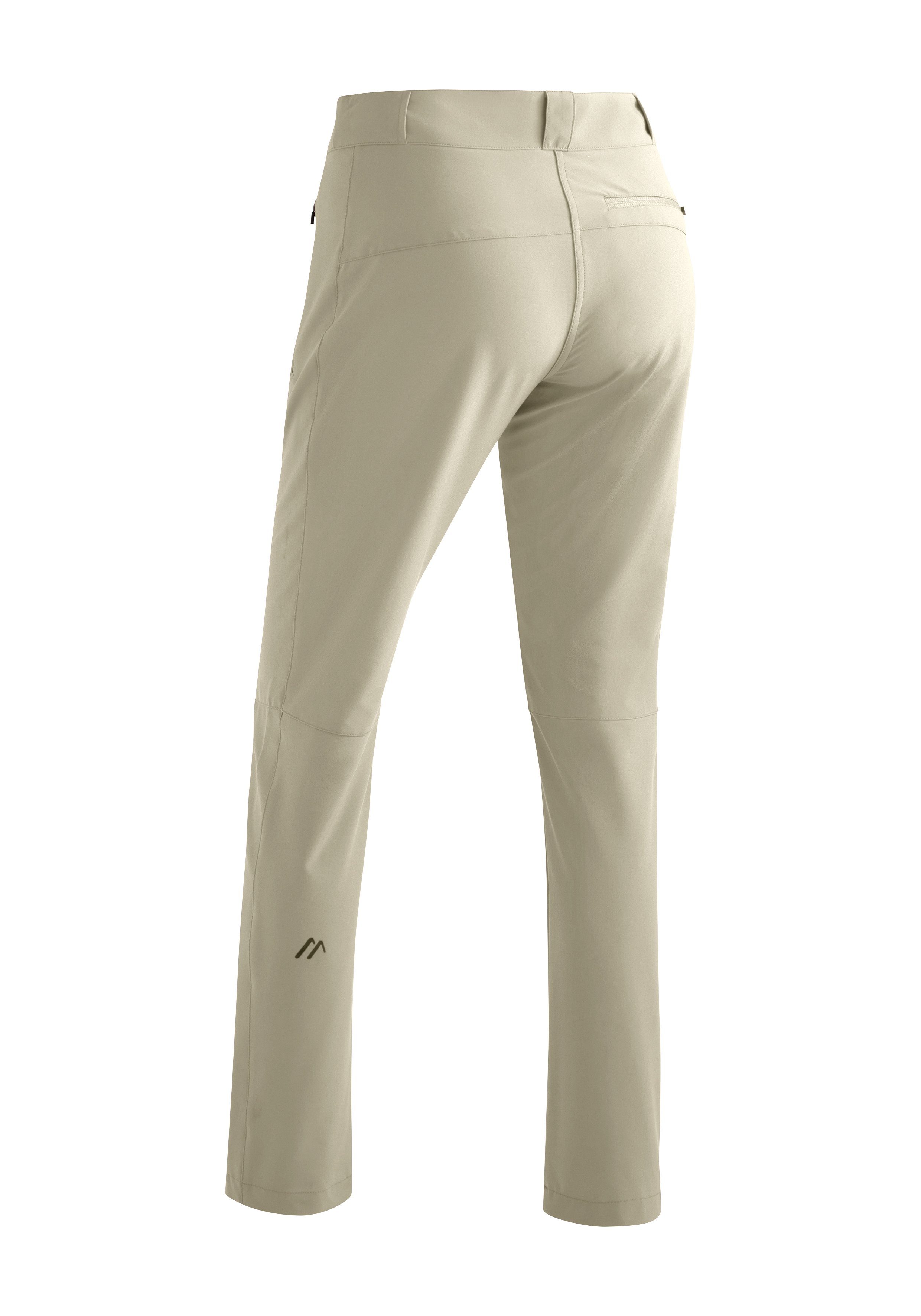 Maier Sports Outdoorbroek Latit slim W Dames wandelbroek, lange outdoorbroek, trekkingbroek slim