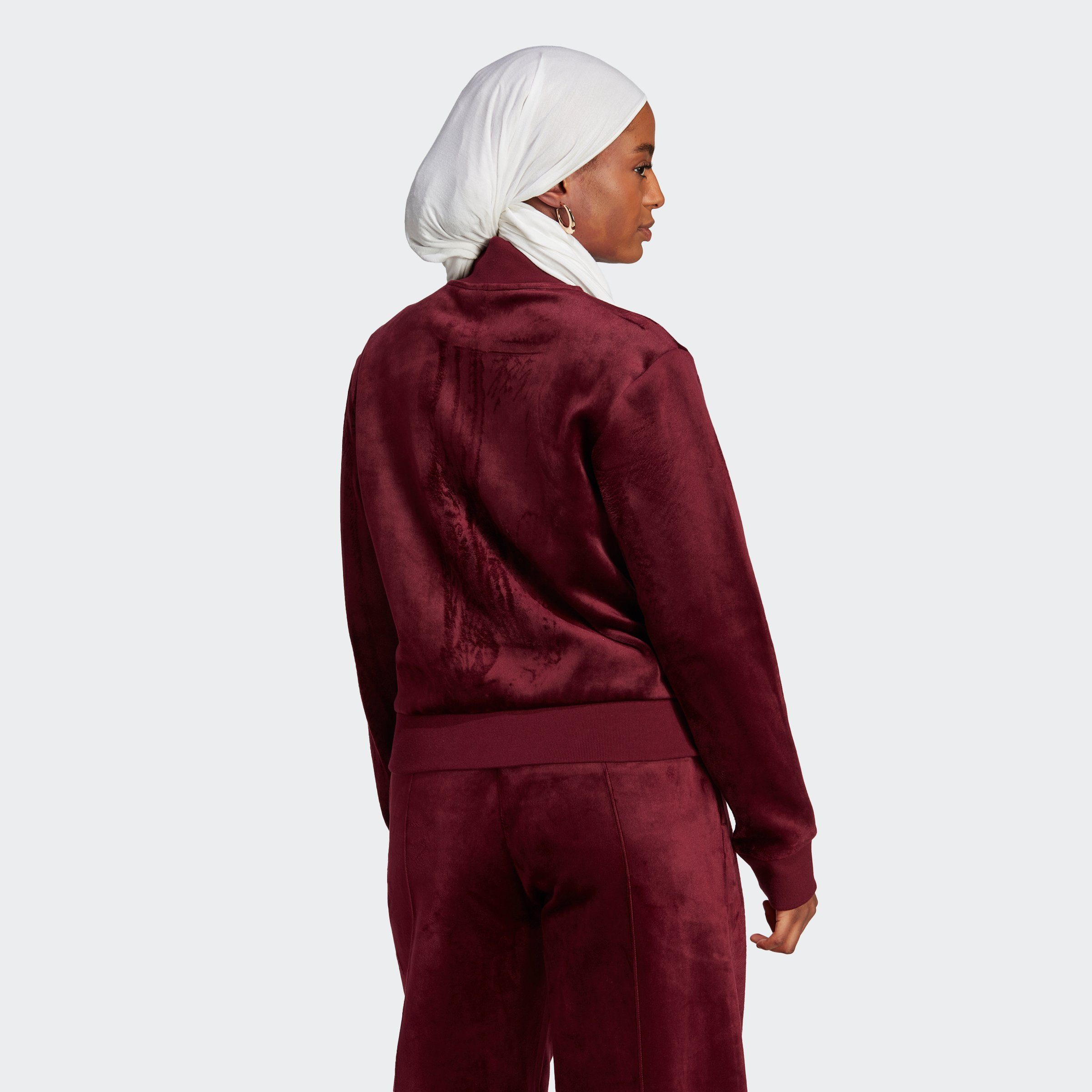 Adidas originals 2025 velvet track top