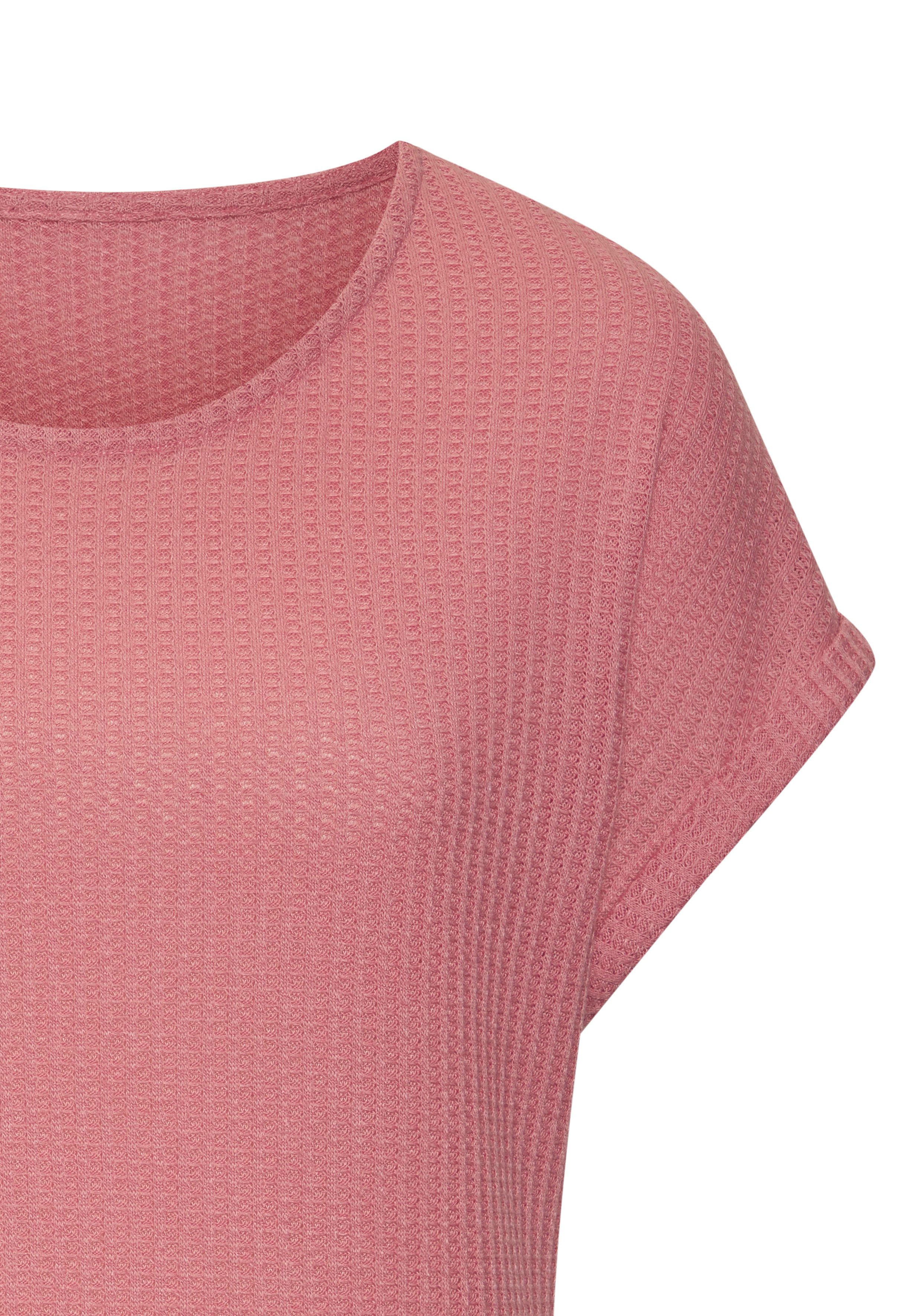 Vivance Shirt met korte mouwen Van zachte piquékwaliteit (Set van 2)