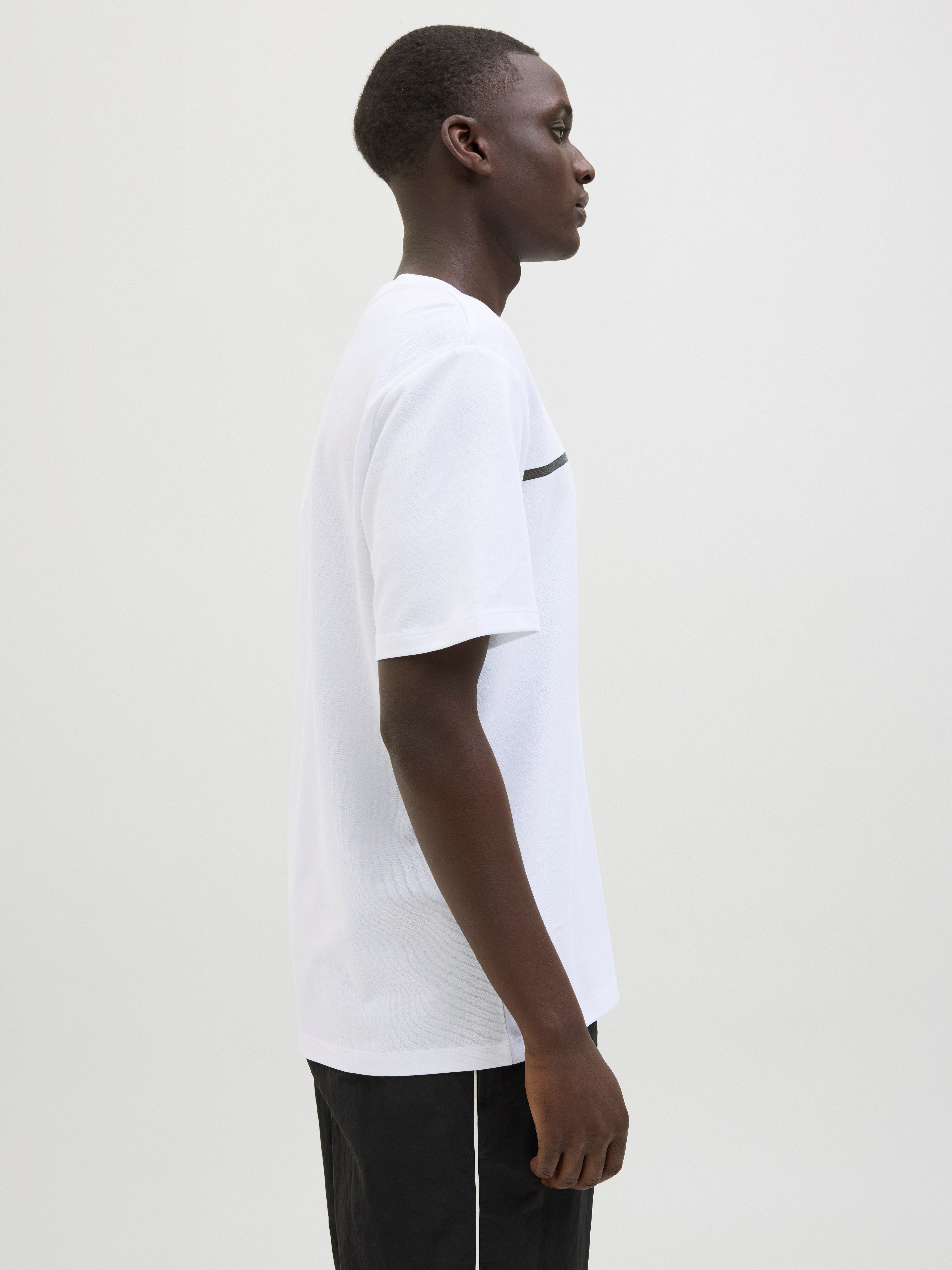 Jack & Jones T-shirt JCOFUSION FULL BRANDING TEE SS CREW NOOS