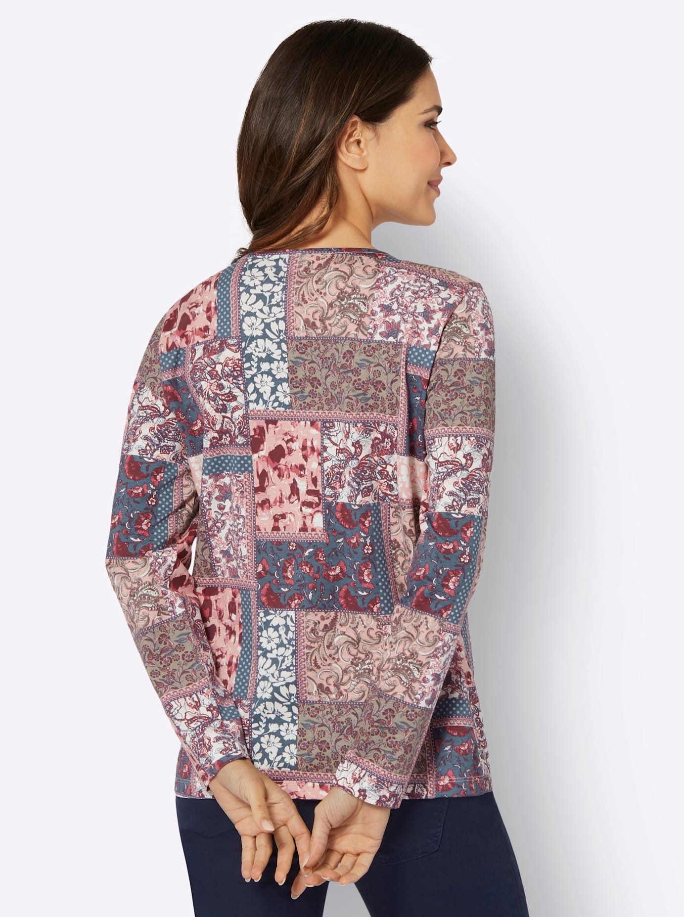 Classic Basics Shirt met ronde hals (1-delig)