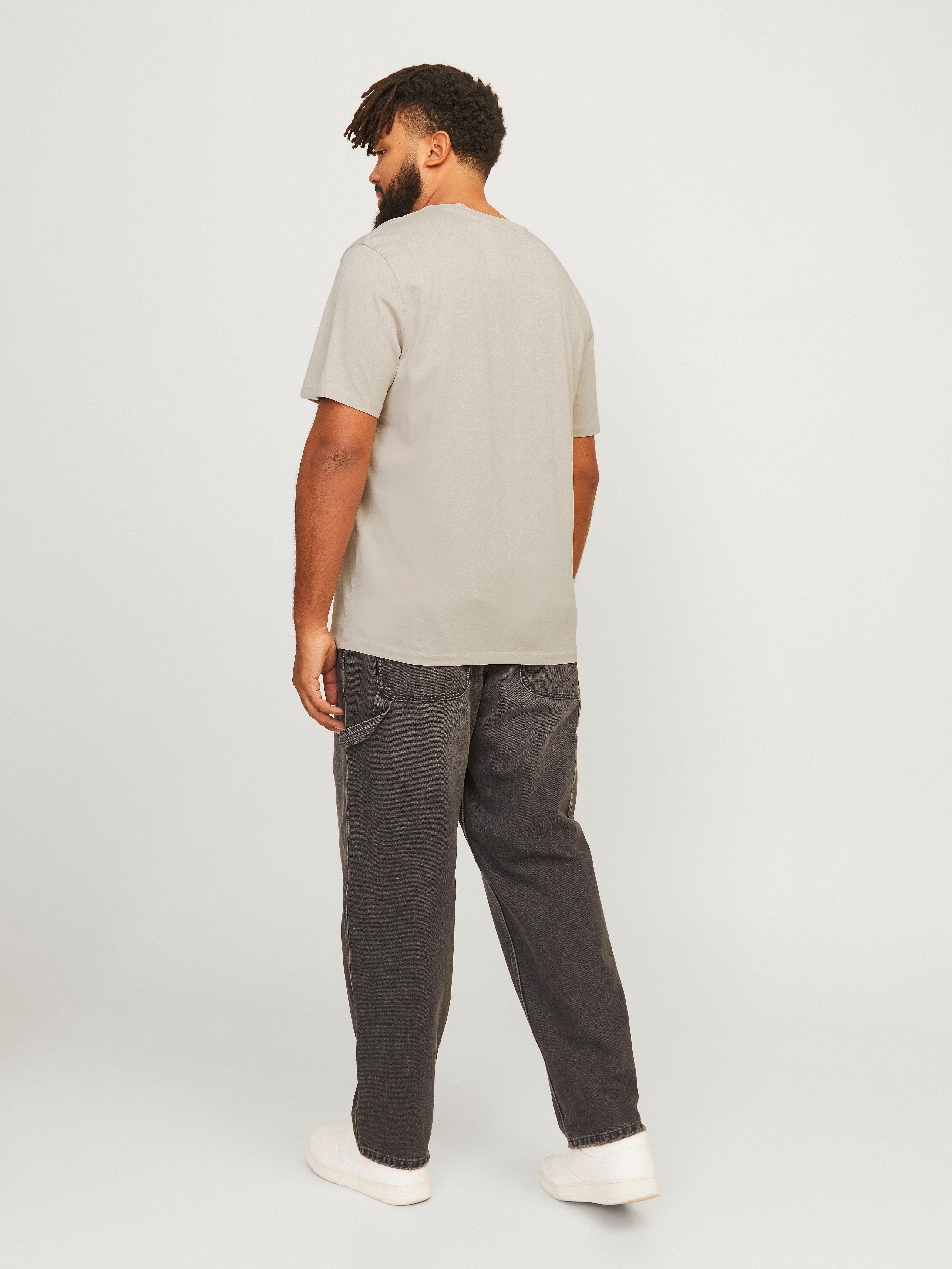 Jack & Jones PlusSize T-shirt JJELEGACY BLOCKING TEE SS O-NECK NOO PLS
