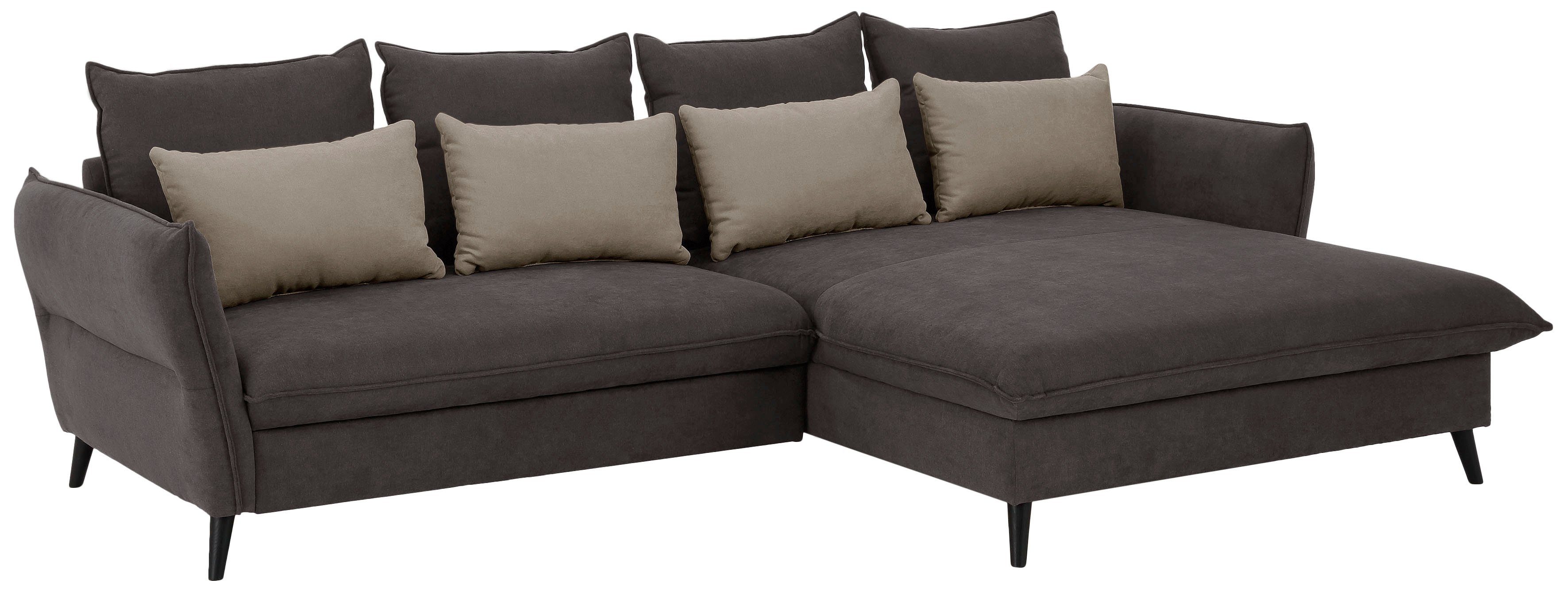 Home affaire Hoekbank Tirano, moderne look, comfortabel, Breedte 274cm, L-vorm