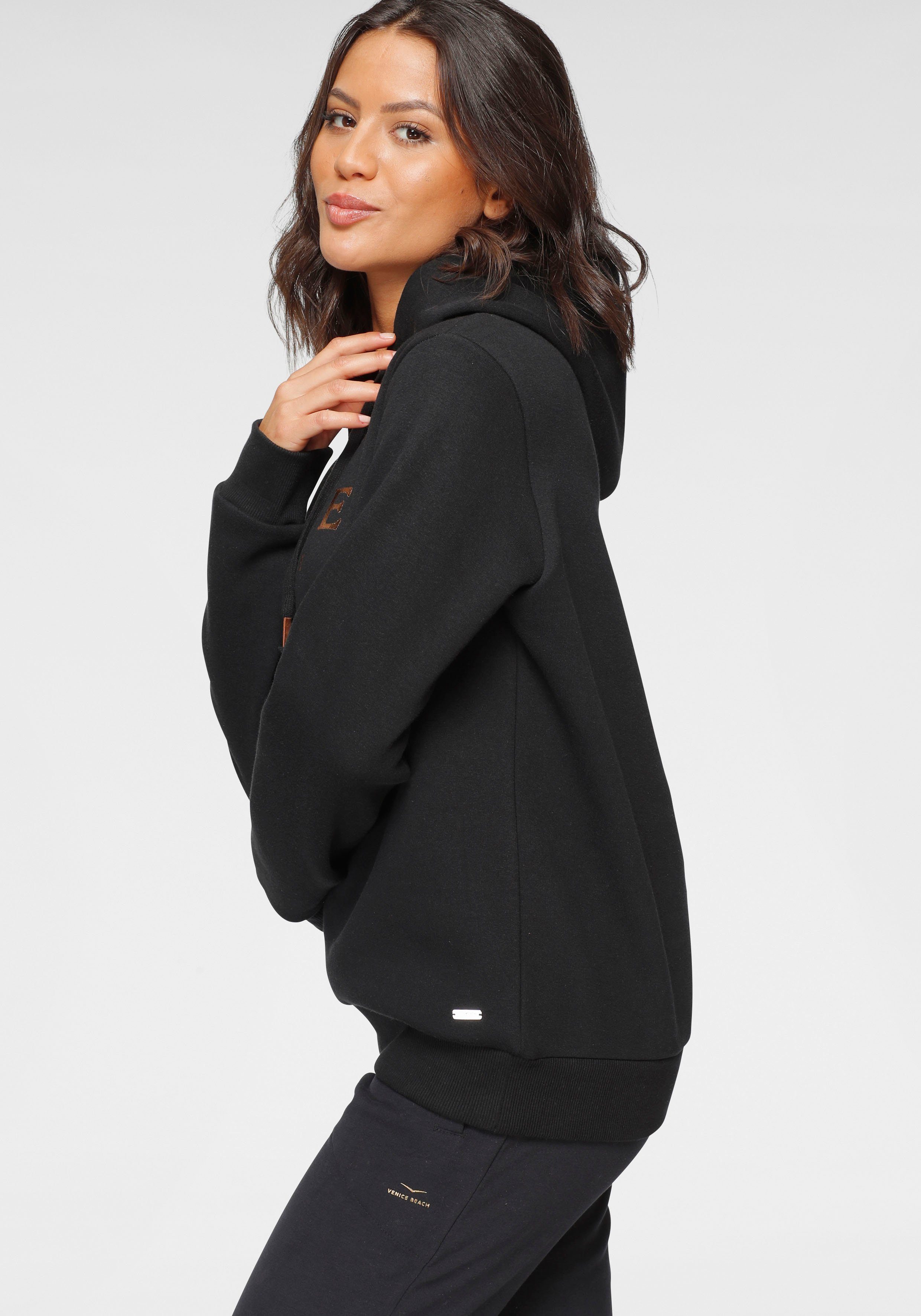Buffalo Hoodie met overlappende schouders, loungewear, loungepak