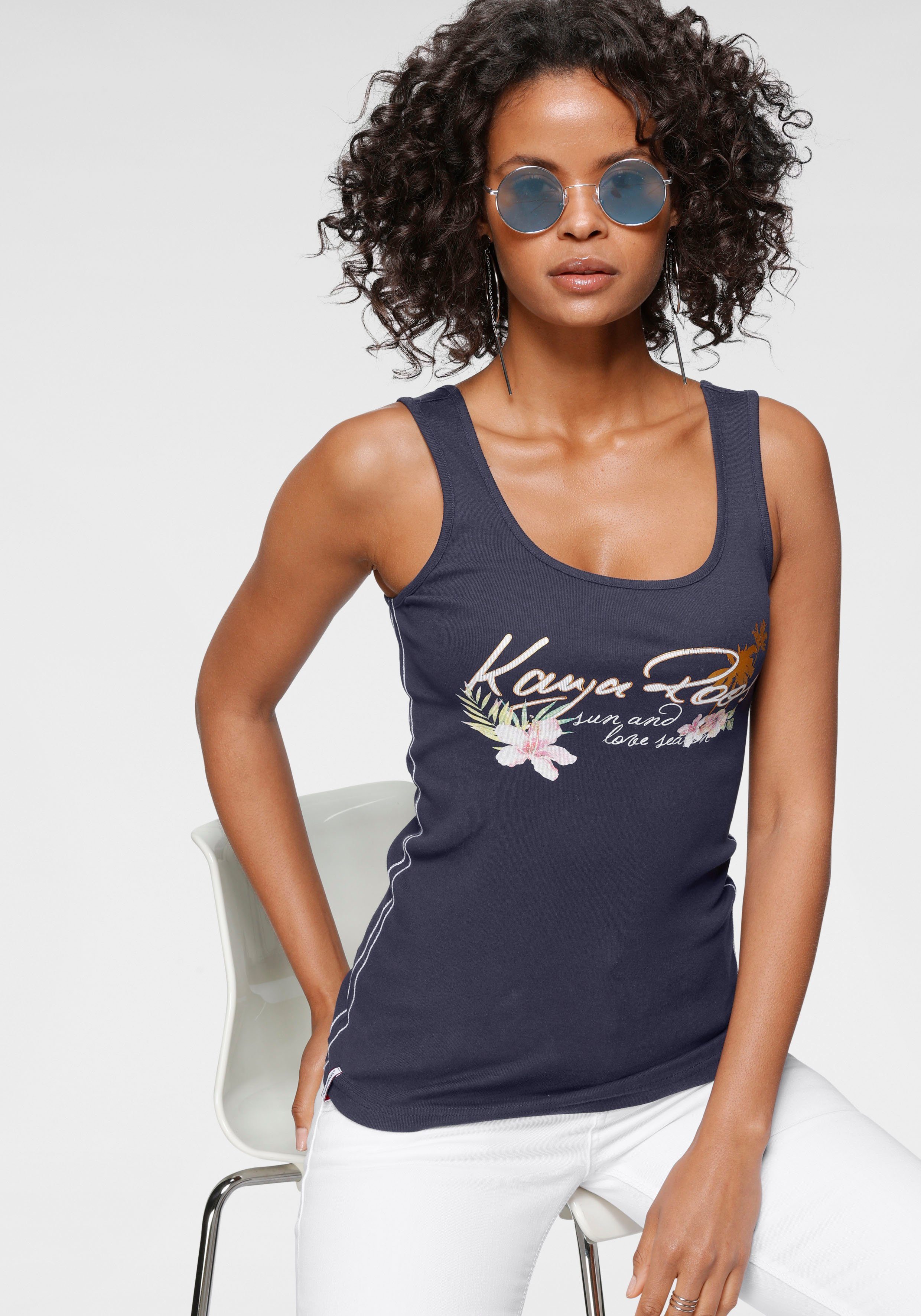 KangaROOS Tanktop met elegante frontprint
