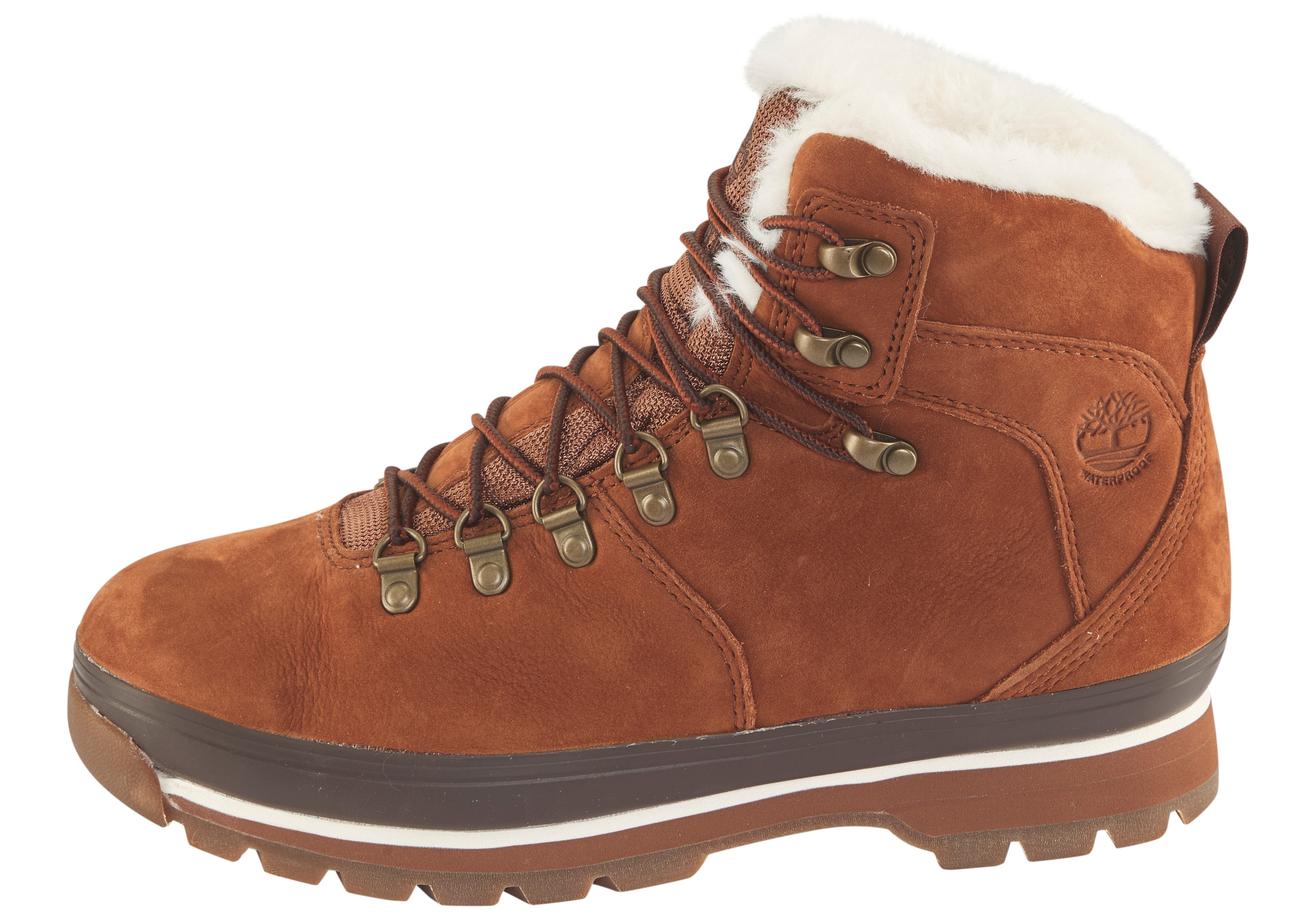 Timberland Wandelschoenen Euro HikerMID WARM WATERPROOF BOOT Winterlaarzen, Veterlaarzen, Winterschoenen,waterdicht&gevoerd