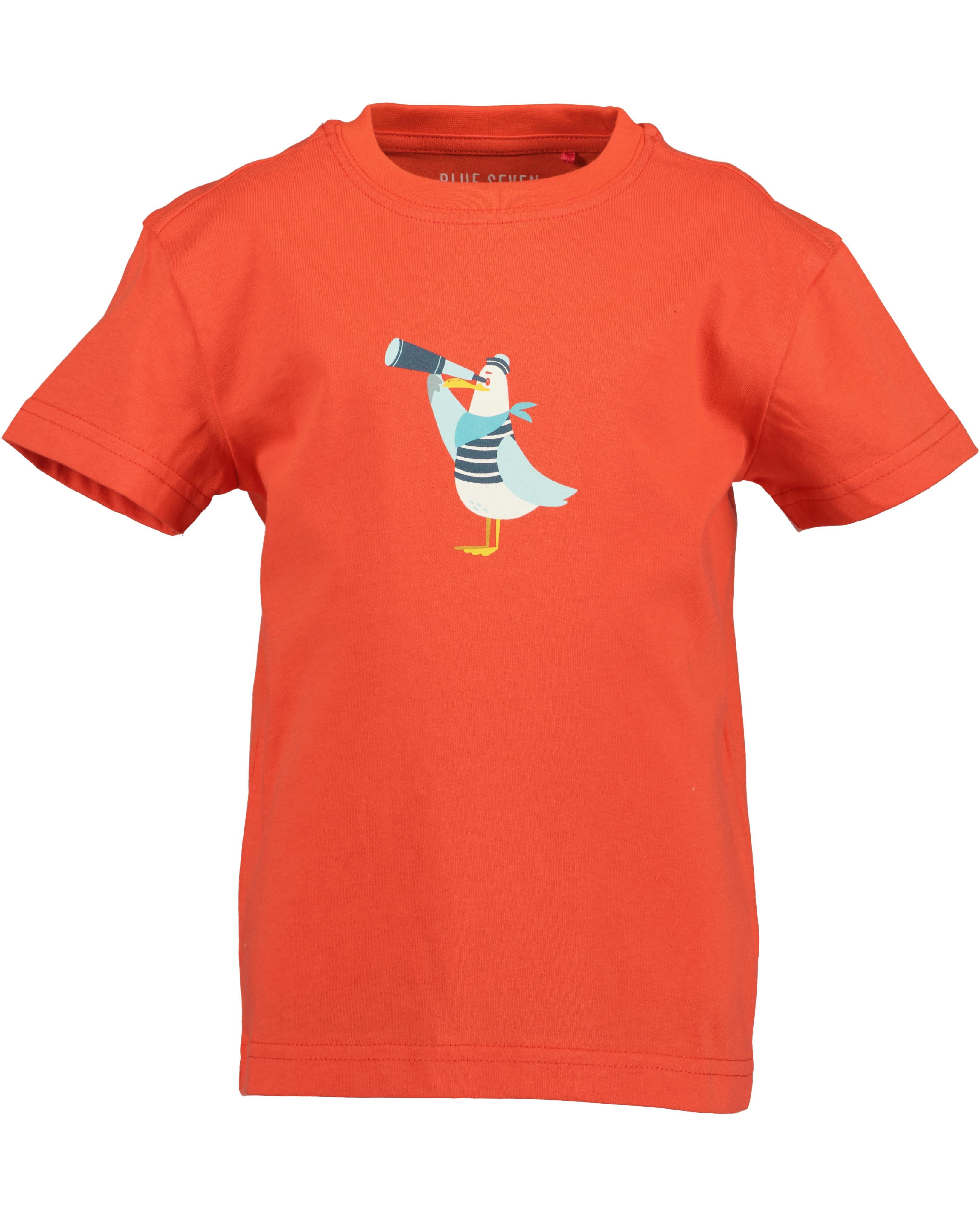 Blue Seven Shirt met korte mouwen jongens t-shirts maat 92 oranje