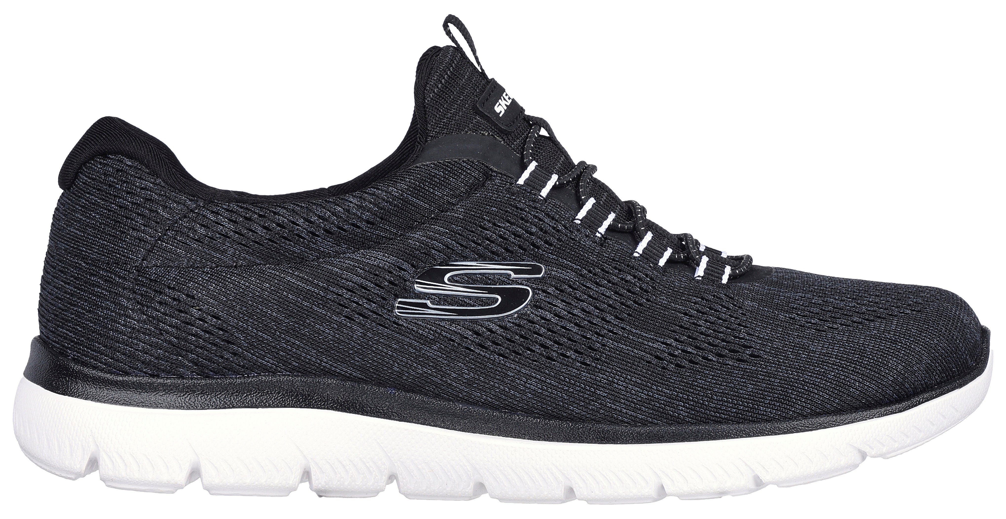 Skechers Slip-on sneakers SUMMITS-FUN FLARE Trainingsschoen in vegan uitvoering