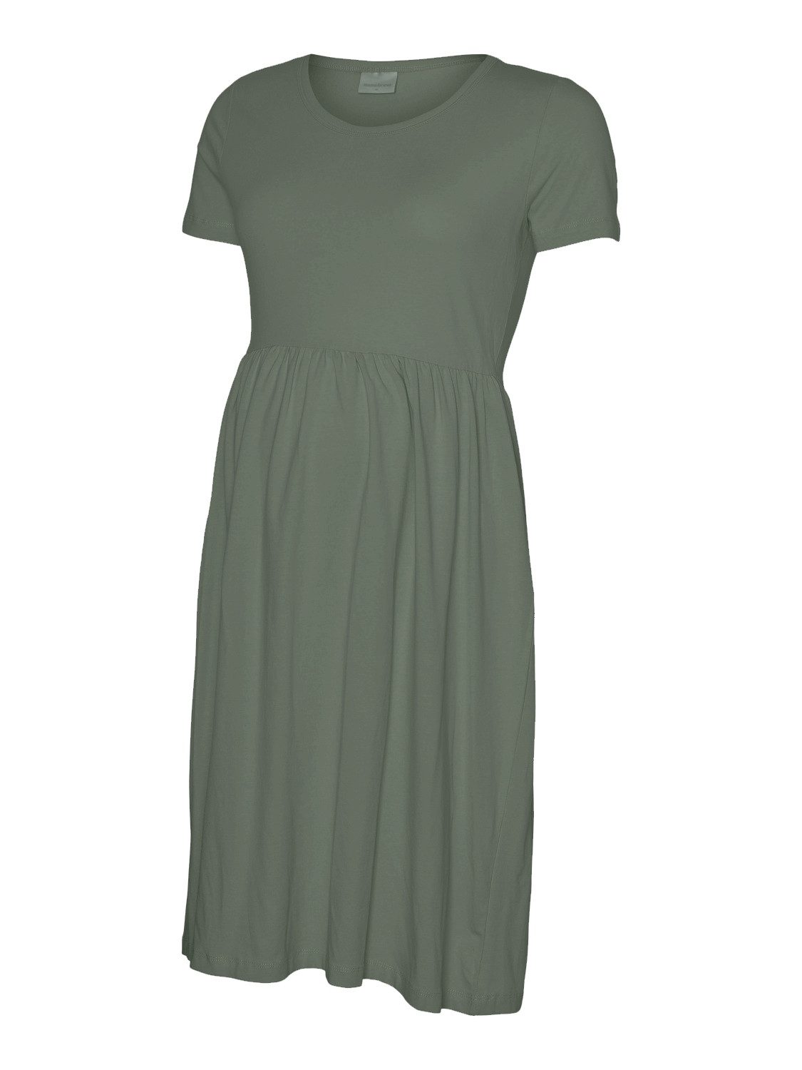 Mamalicious Midi-jurk MLMIA SS JRS ABK SKATER DRESS NOOS