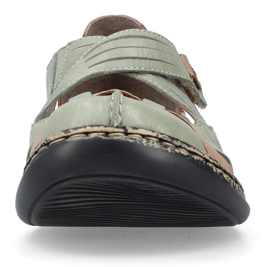 Rieker Klittenbandschoenen Gespschoen, slipper, zomerschoen met cut-outs