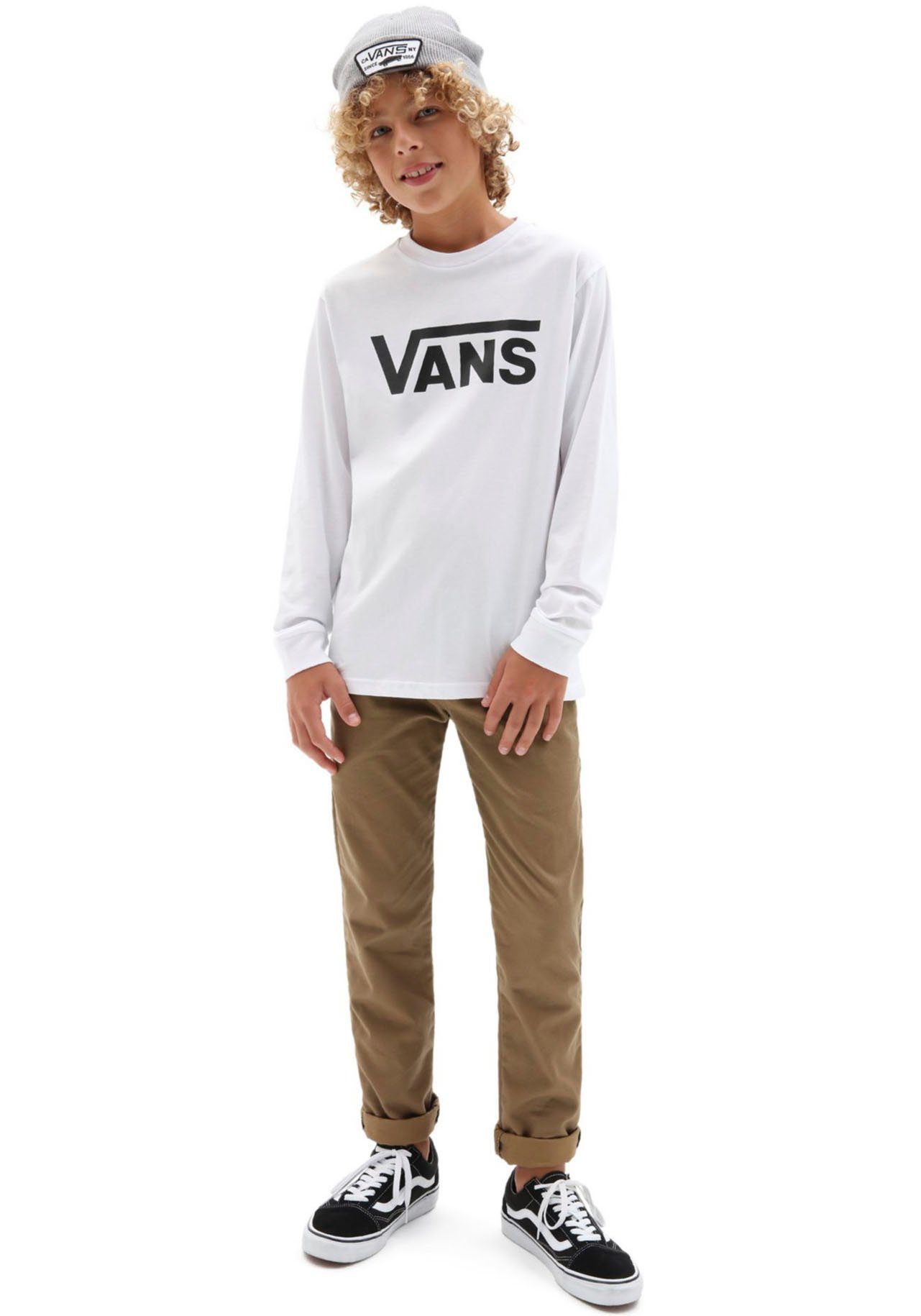 Vans Shirt met lange mouwen VANS CLASSIC LS BOYS