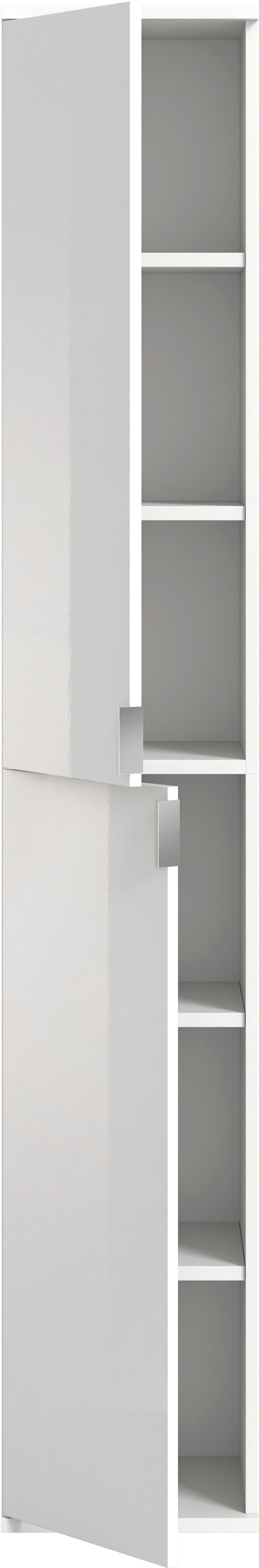 INOSIGN Kledingkast Trondheim, Hoogte 193 cm, 2 Deuren, 6 Vakken, 4 Planken 1 constructiebodem, deurstop verwisselbaar, garderobekast, kast